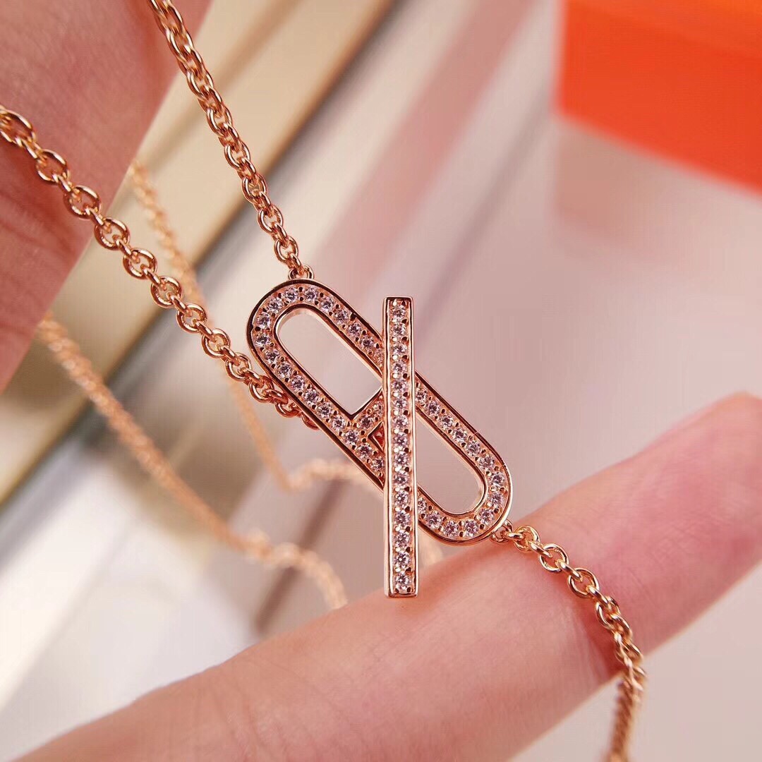 Replica Hermes Hot Sale Pig Nose Necklace