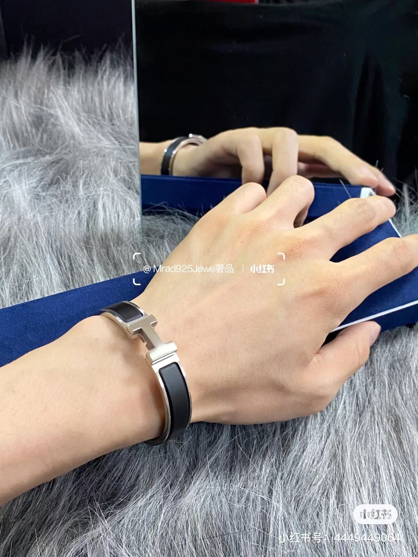 Replica Hermes Bermes Darth Vader Bracelet