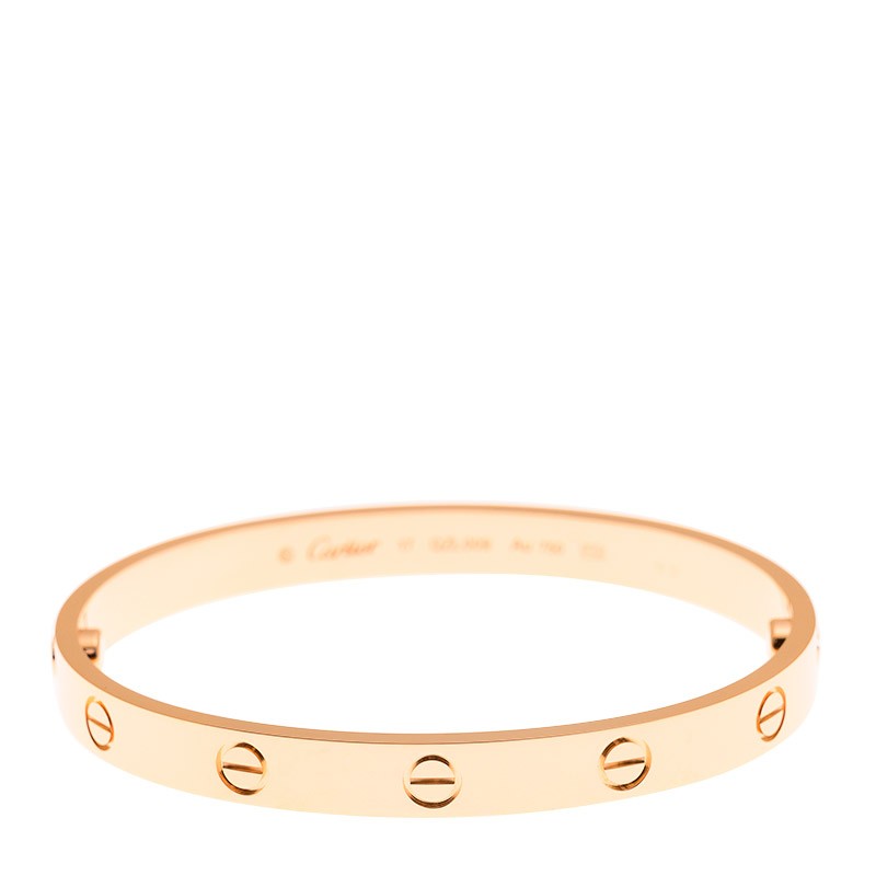 Replica NEW CARTIER LOVE BRACELET B6067418 18kt ROSE GOLD PINK GOLD