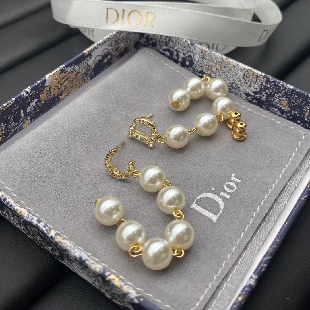 Replica Dior Pearl Tassel Earring