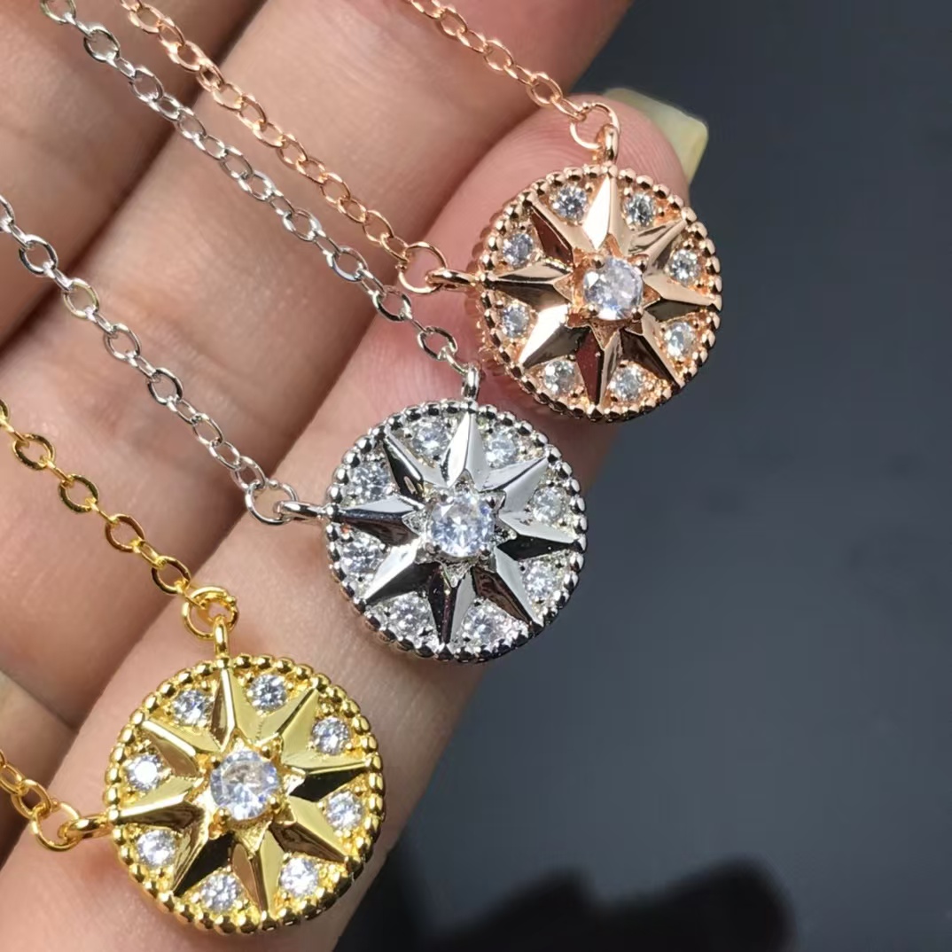 Replica Dior Rose Des Vents Necklace