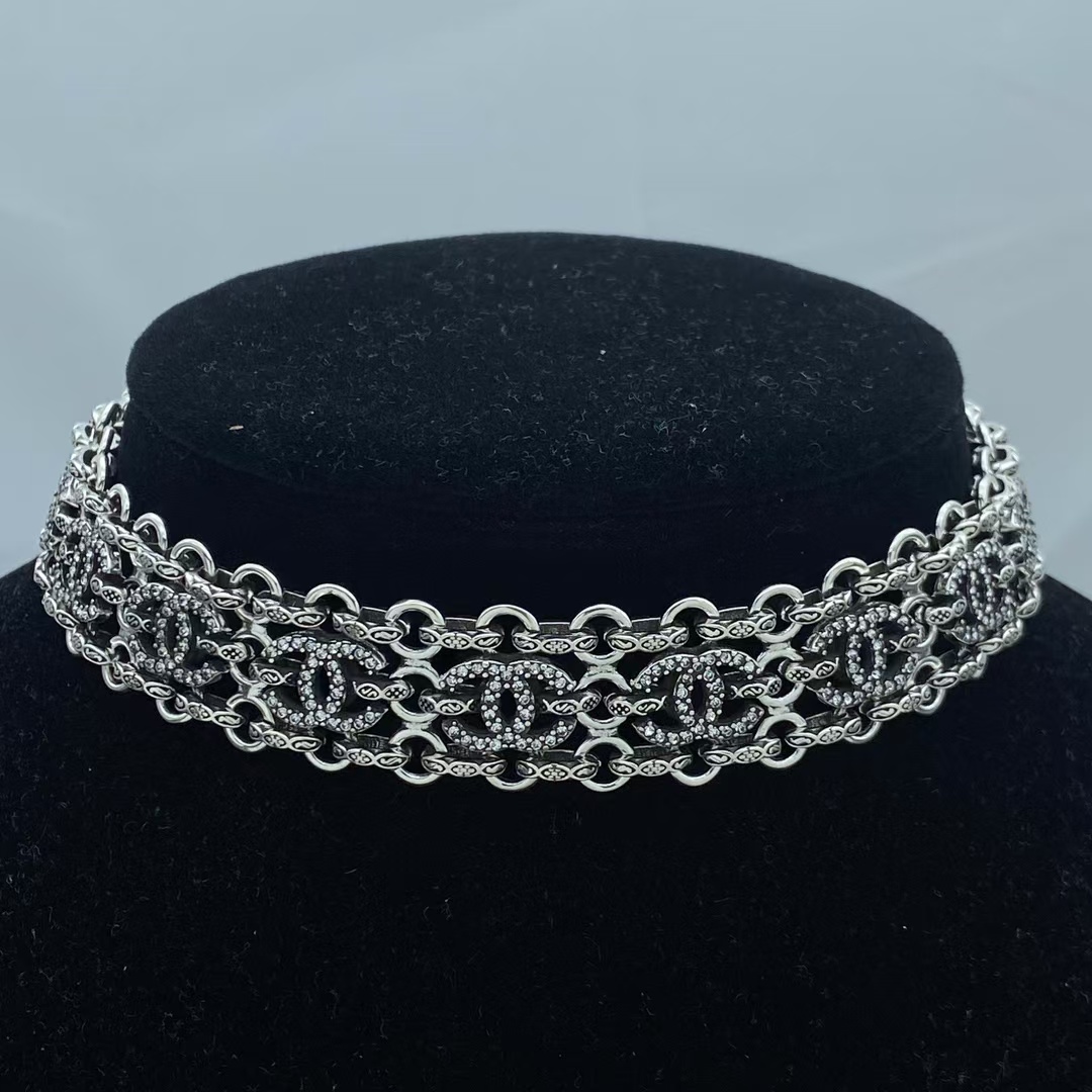 Replica Chanel Dainty Woven Choker Necklace