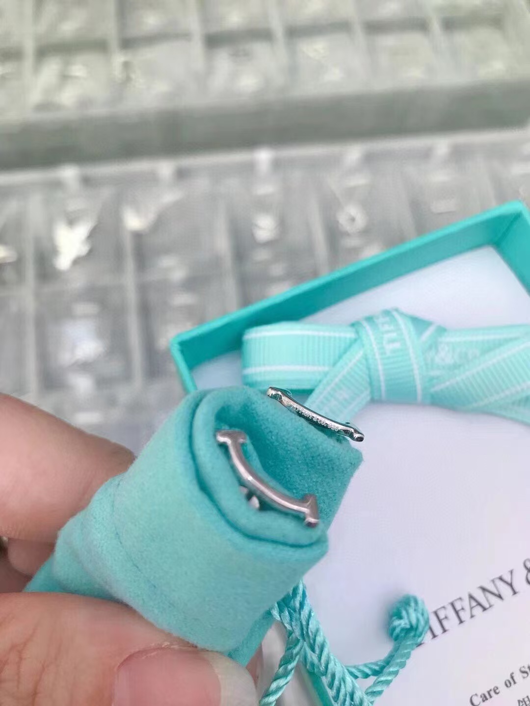 Replica Tiffany T Smile Earrings