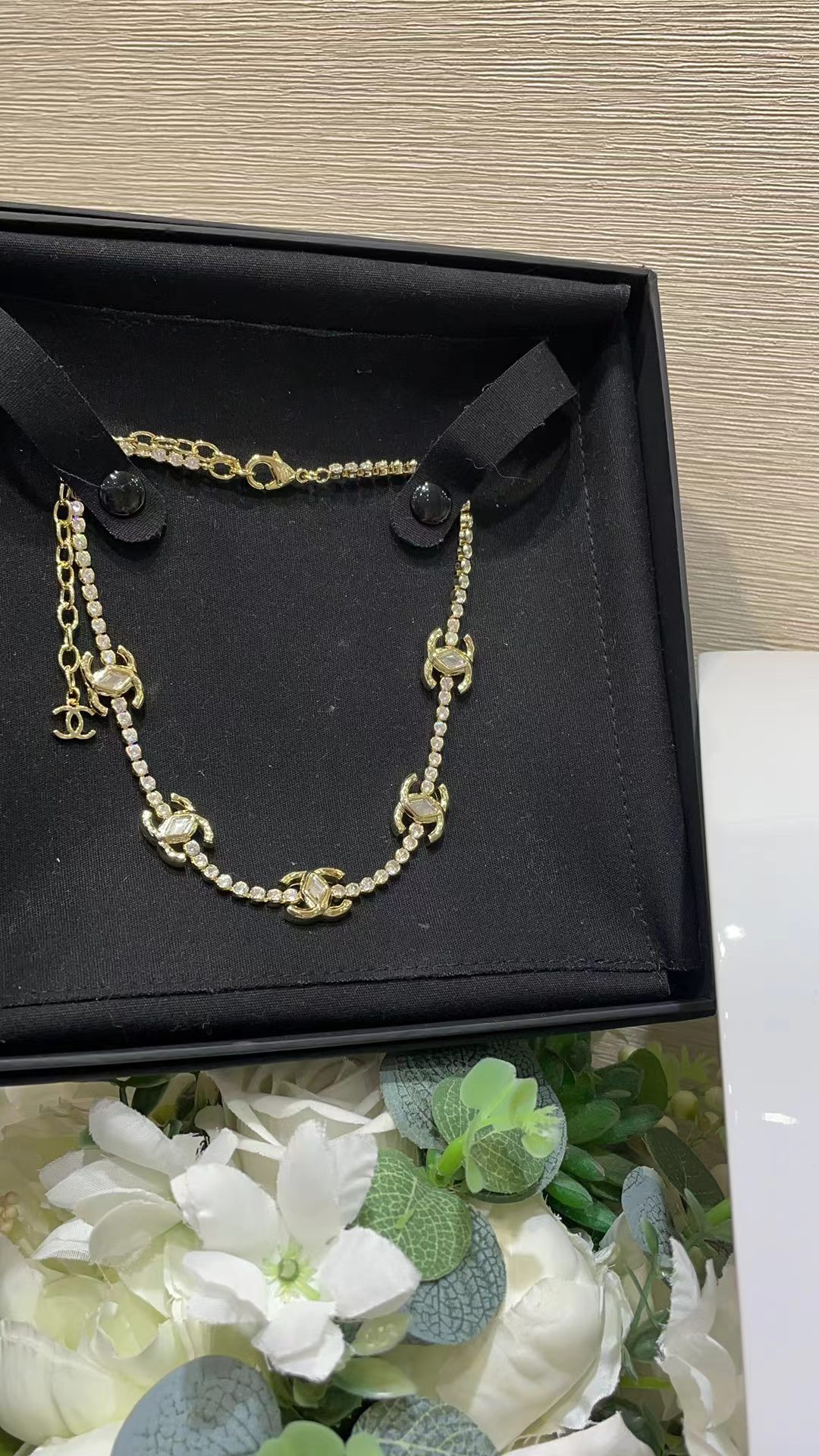 Replica Chanel Jennie Celebrity Style Choker Necklace