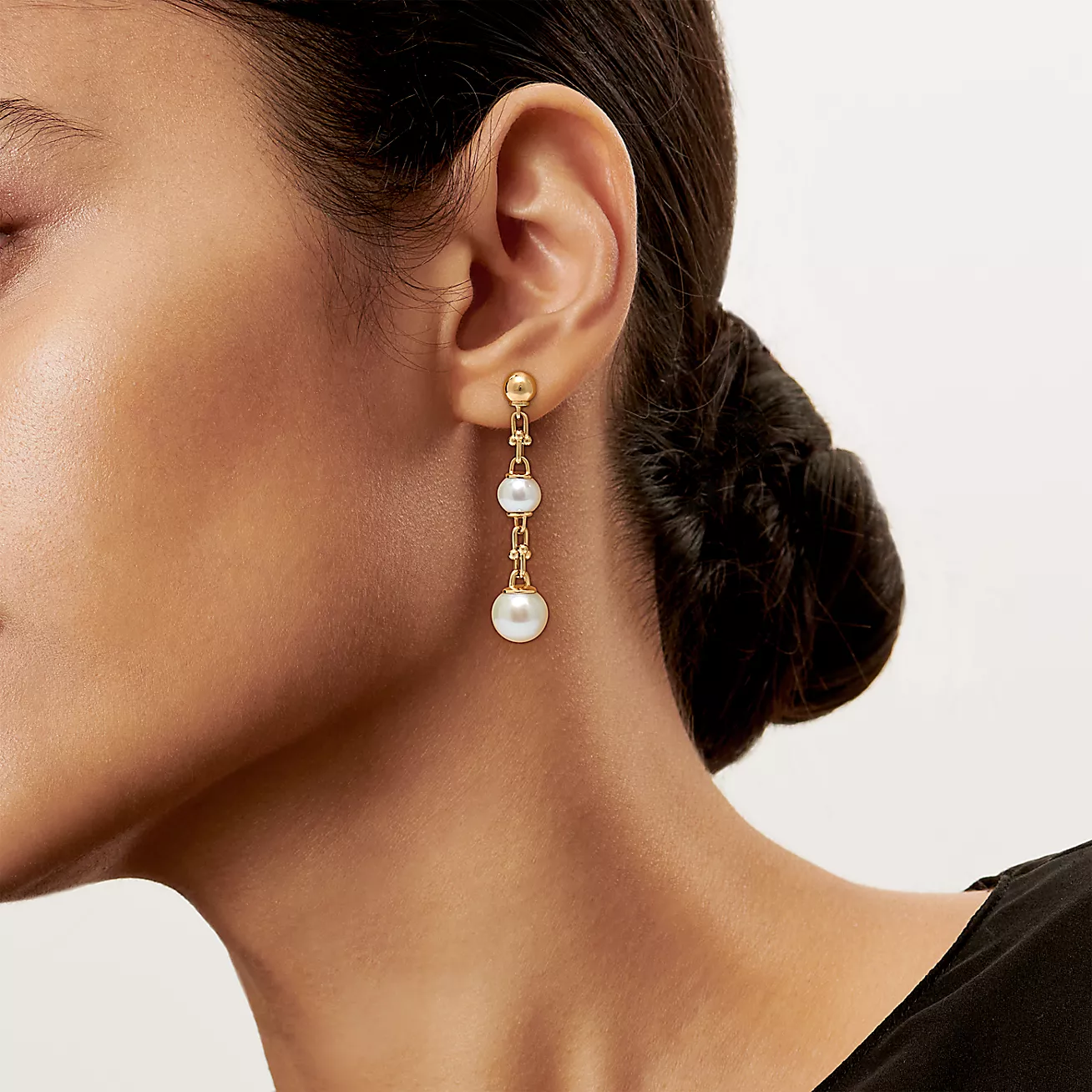 Replica Tiffany HardWear Triple Drop Link Earrings