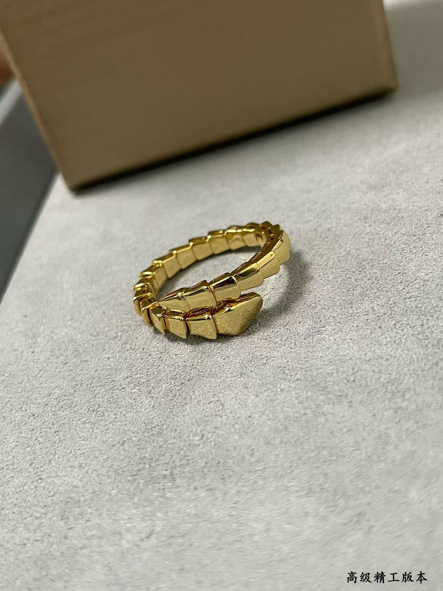 Replica Bvlgari Serpenti Viper Ring