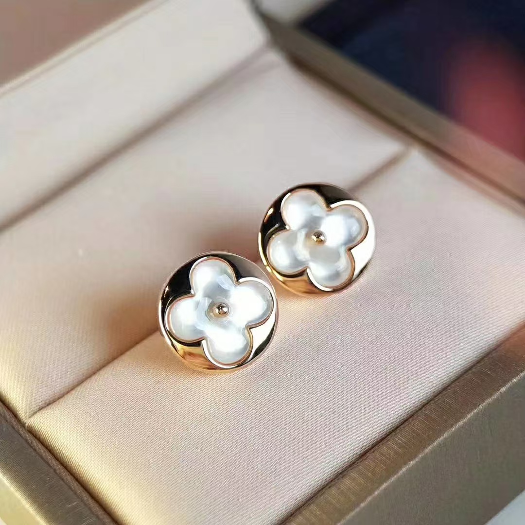 Replica Louis Vuitton Color Blossom Sun Ear Stud Earrings