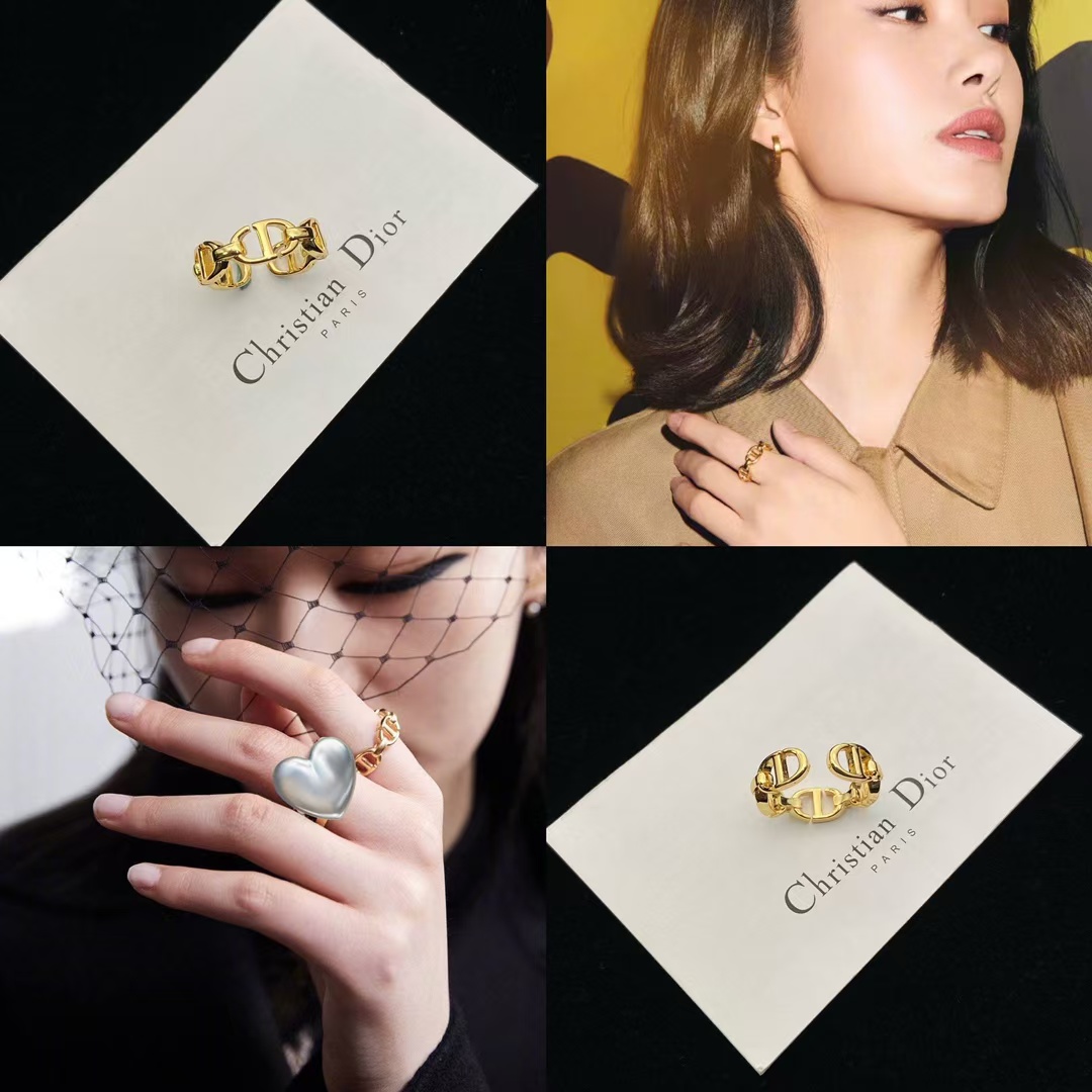 Replica Dior CD Connected Open Ring