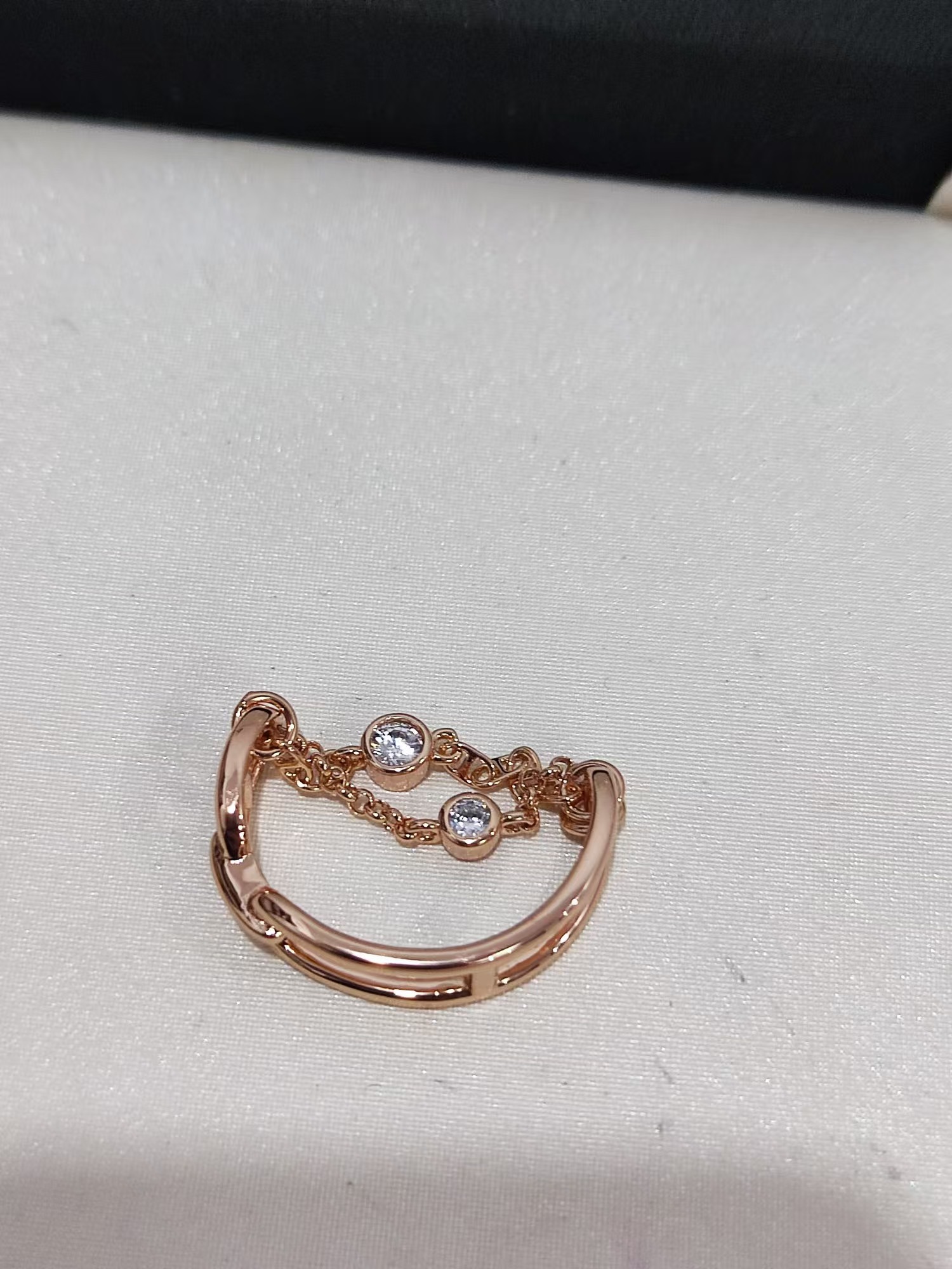 Replica Hermes Chaine D'ancre Enchainee Ring