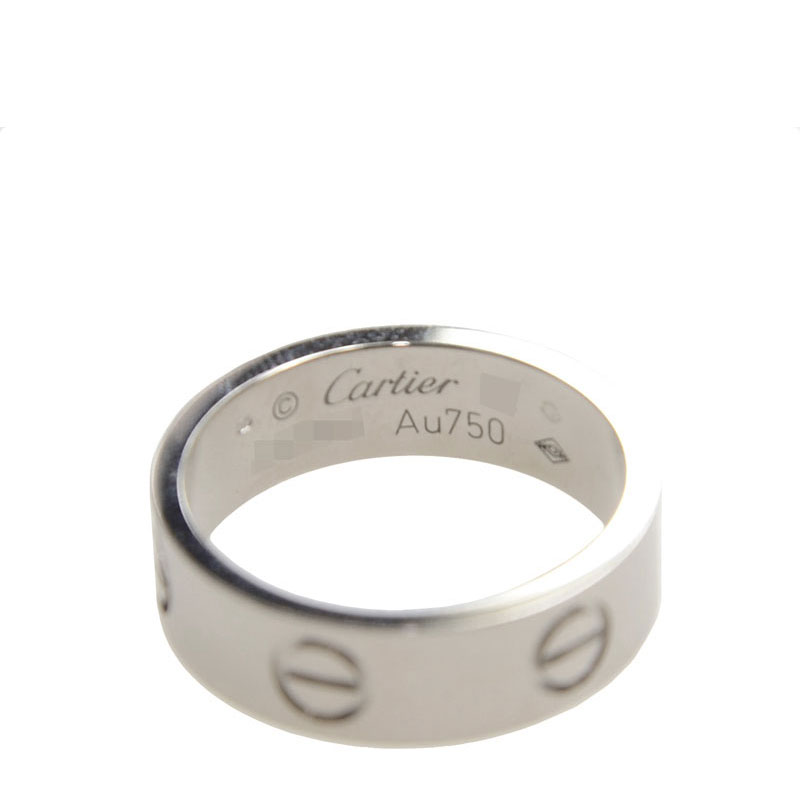 Replica NEW CARTIER LOVE RING B4084760 18kt WHITE GOLD  SILVER