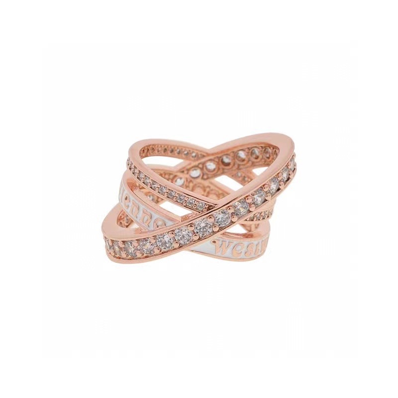 Replica Vivienne Westwood Saturn Three Stacked Ring