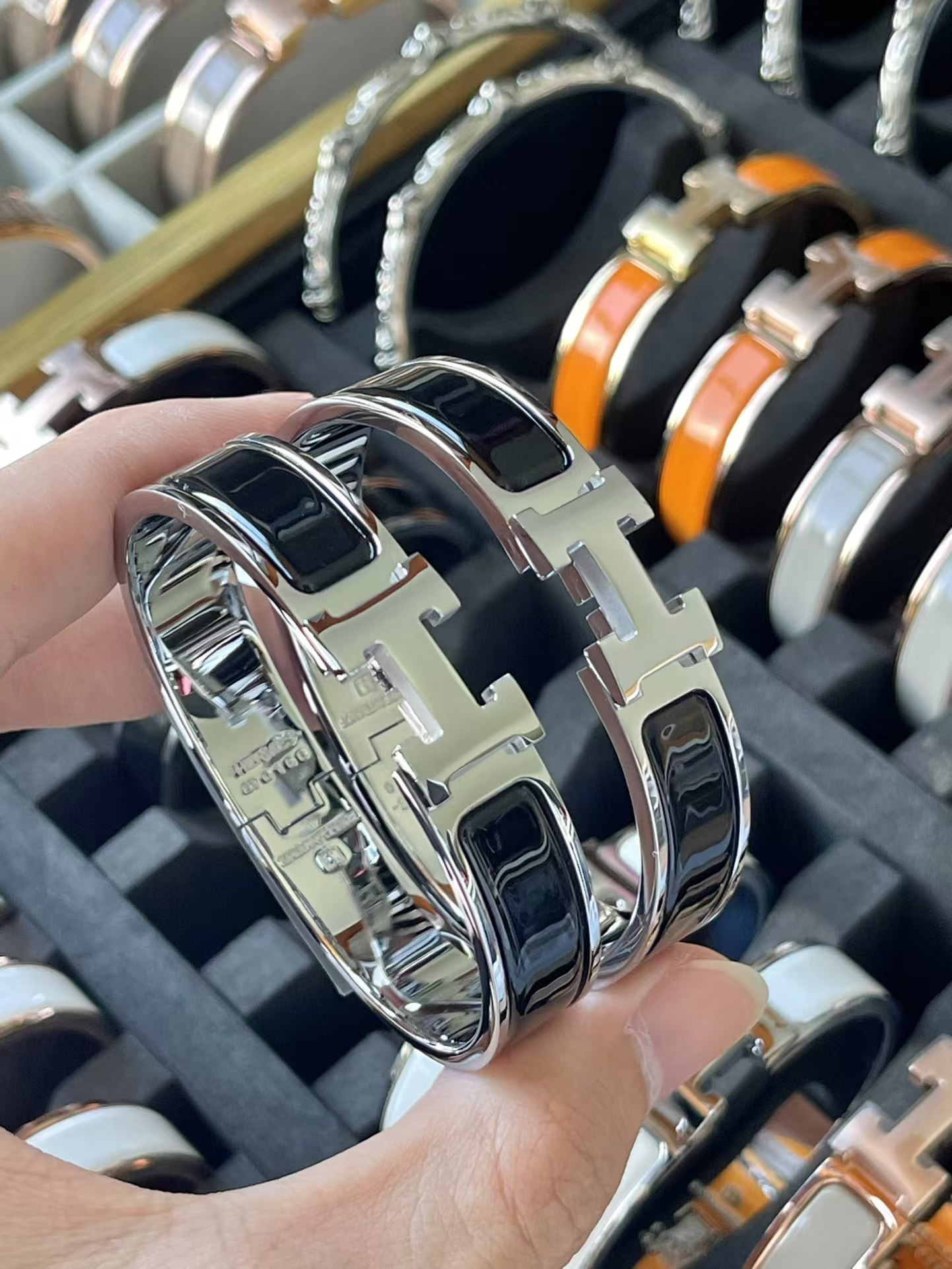 Replica Hermes Bermes Darth Vader Bracelet