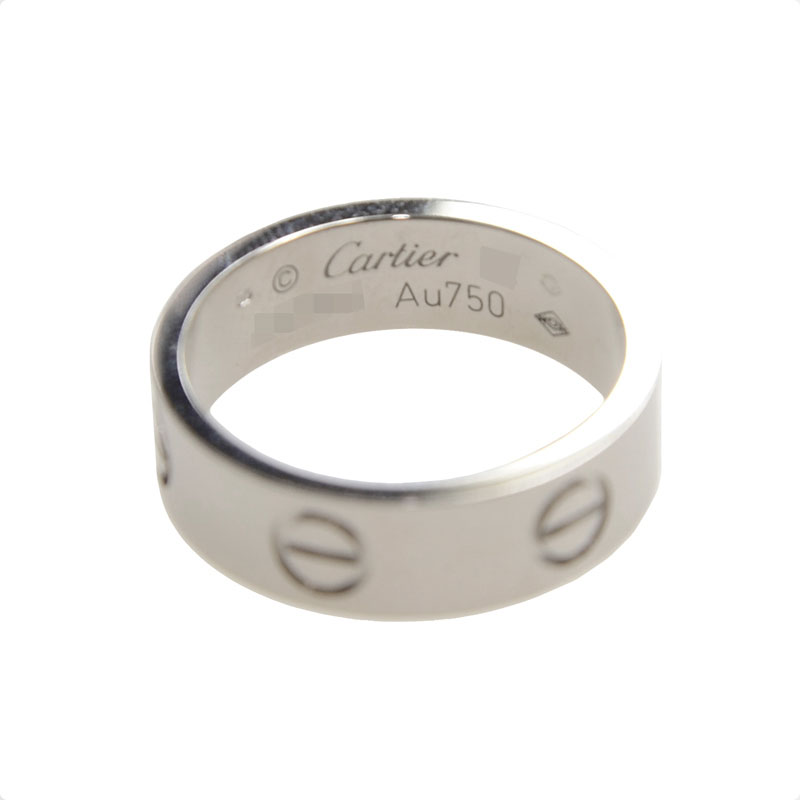 Replica NEW CARTIER LOVE RING B4084760 18kt WHITE GOLD  SILVER