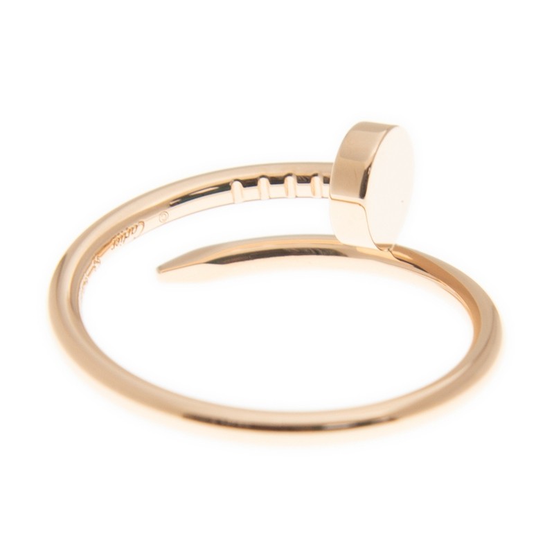 Replica NEW CARTIER JUSTE UN CLOU RING B4225851 18kt ROSE GOLD PINK GOLD