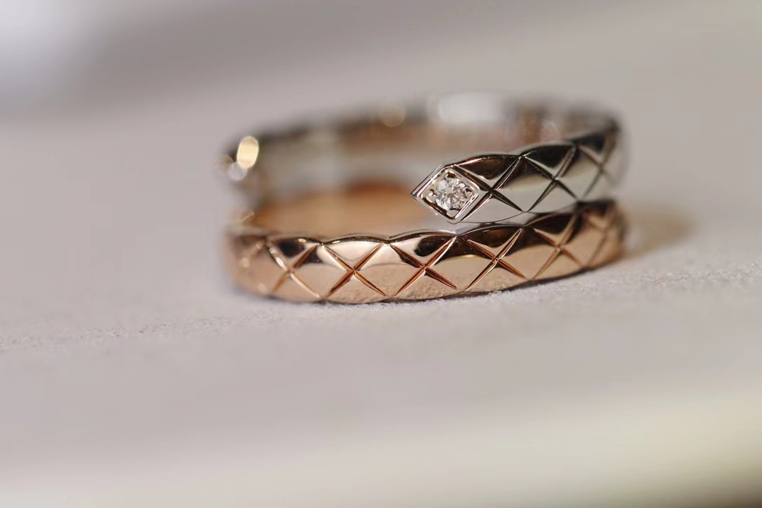 Replica Chanel Mixed Color Coco Crush Toi et Moi Ring
