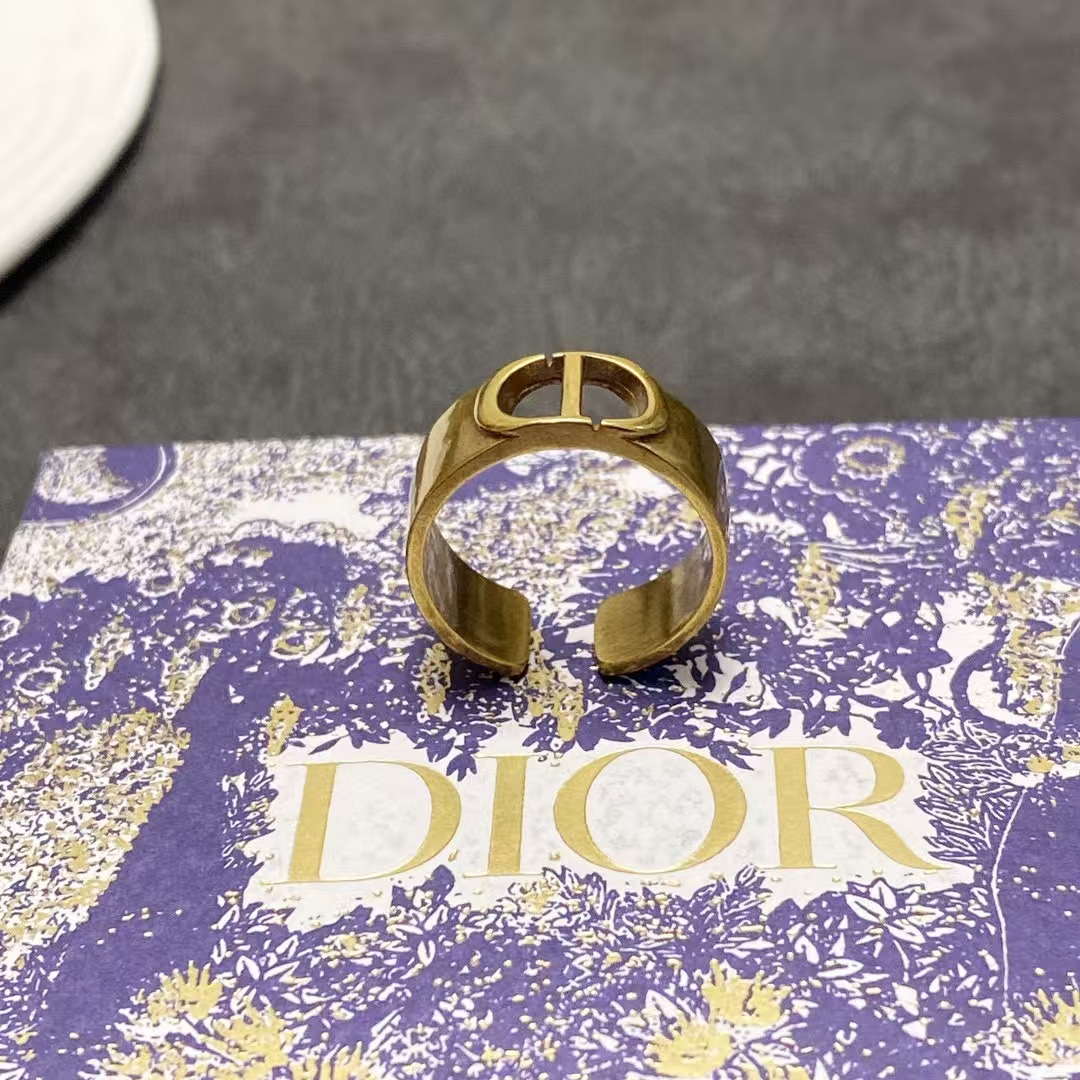 Replica Dior Vintage CD Open Ring