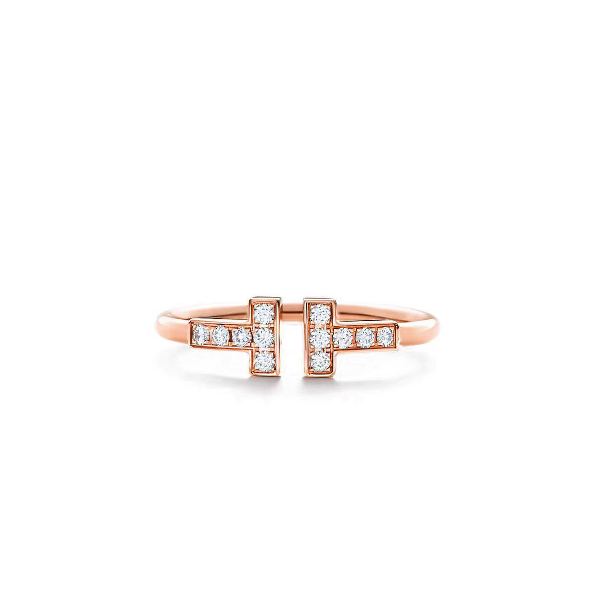 Replica Tiffany Doube T Rings