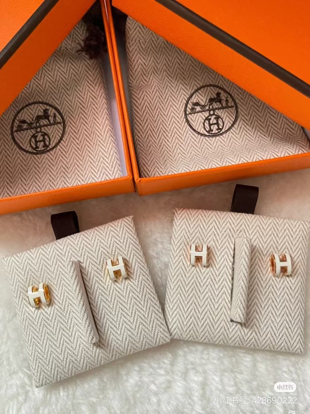 Replica Hermes Mini POP H Earrings