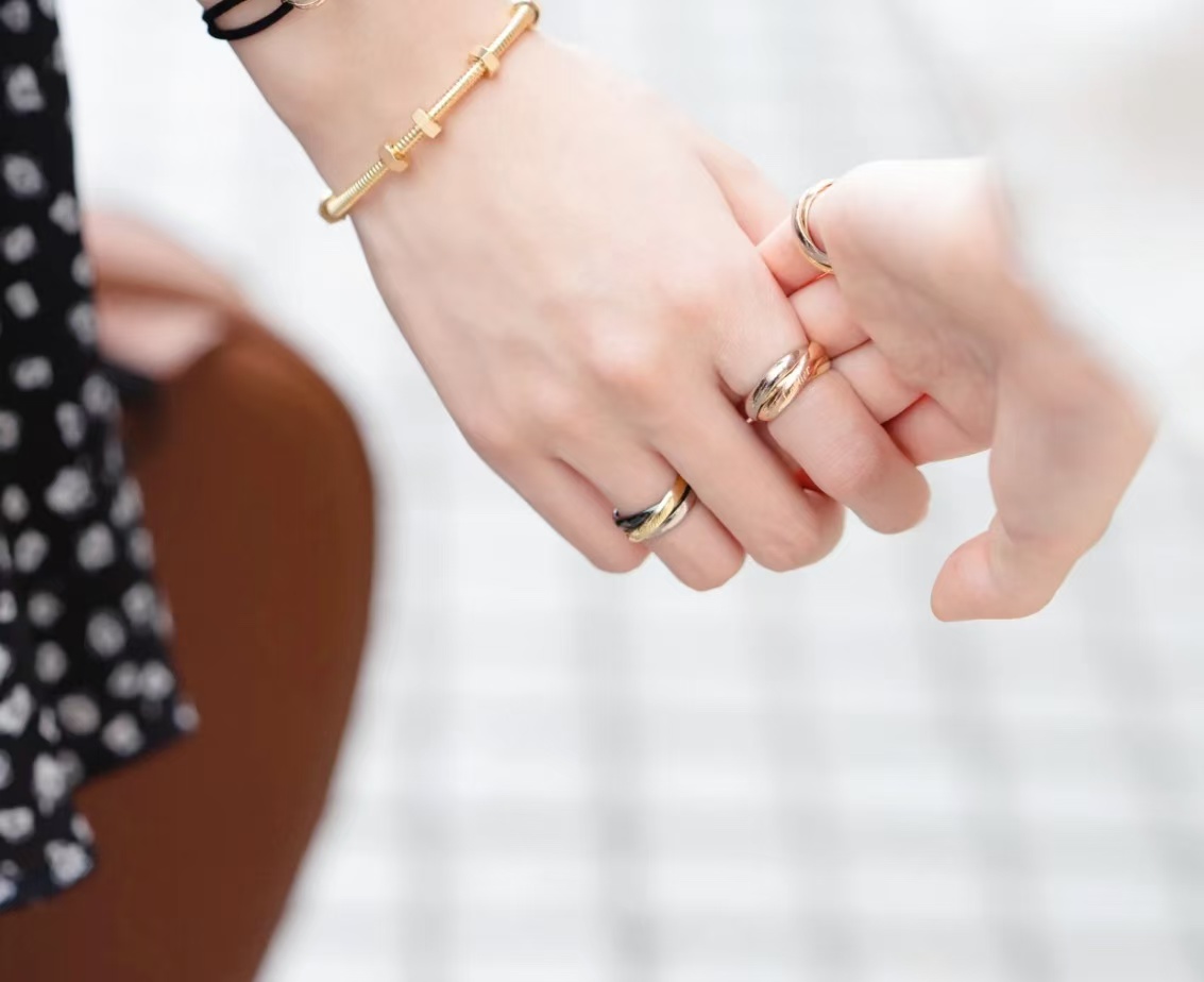 Replica Cartier Trinity ring