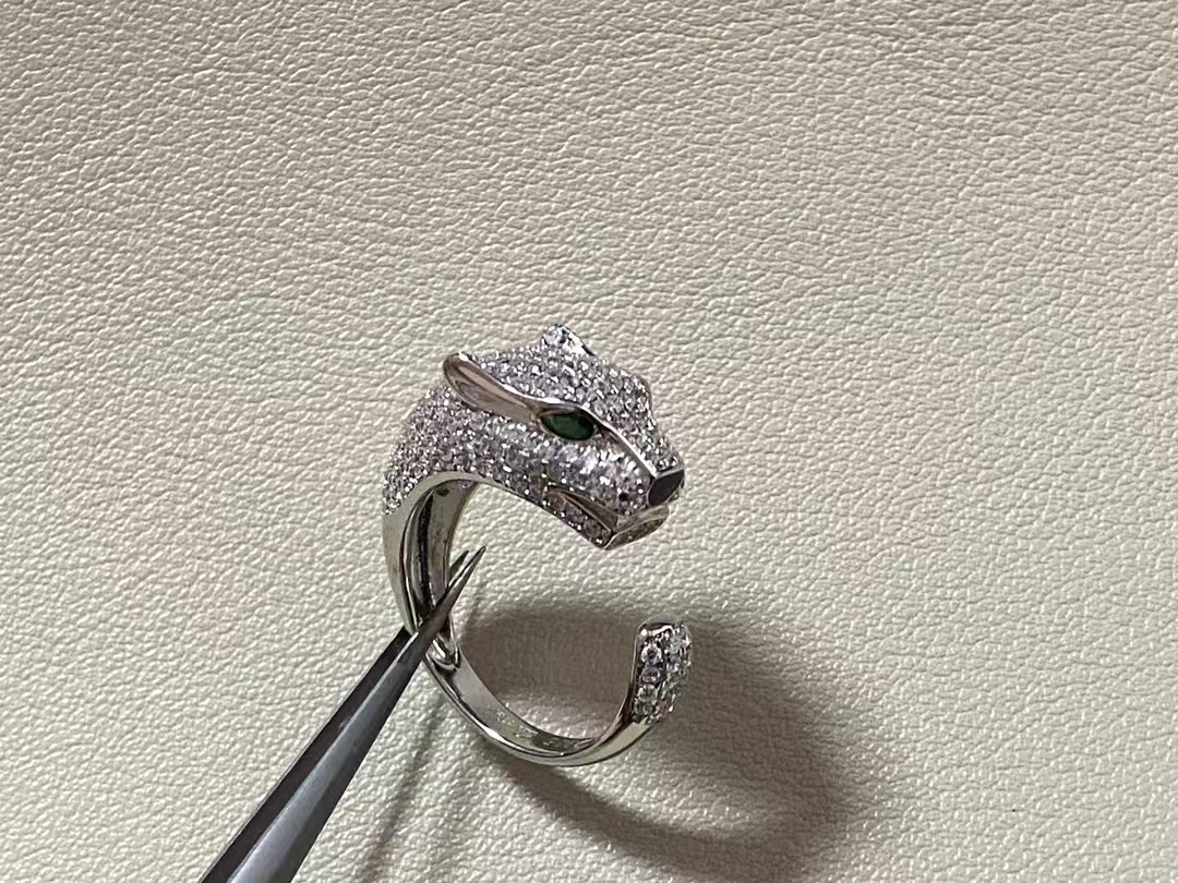 Replica Cartier Leopard Head Ring
