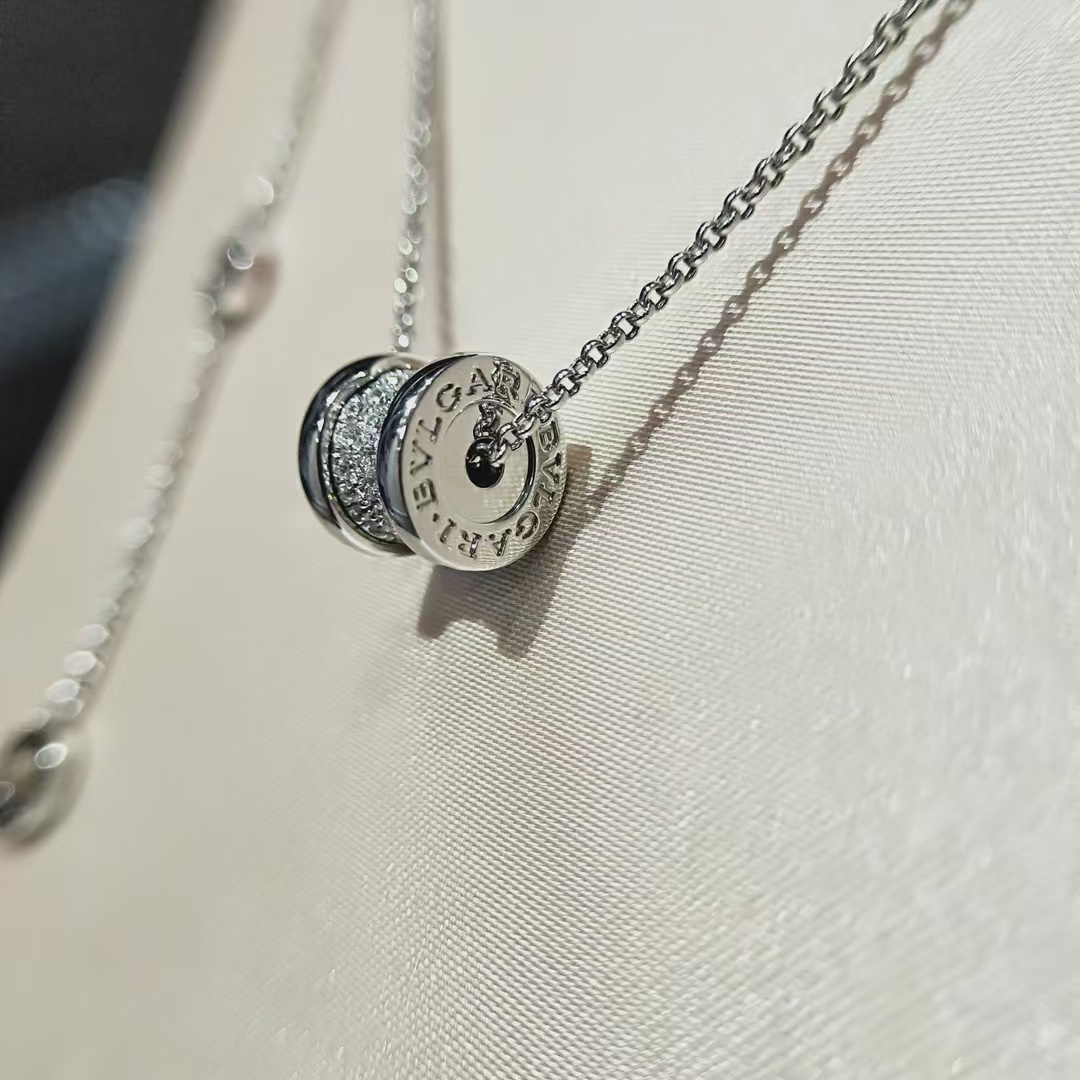 Replica Bvlgari B.zero1 Necklace - Full Diamond