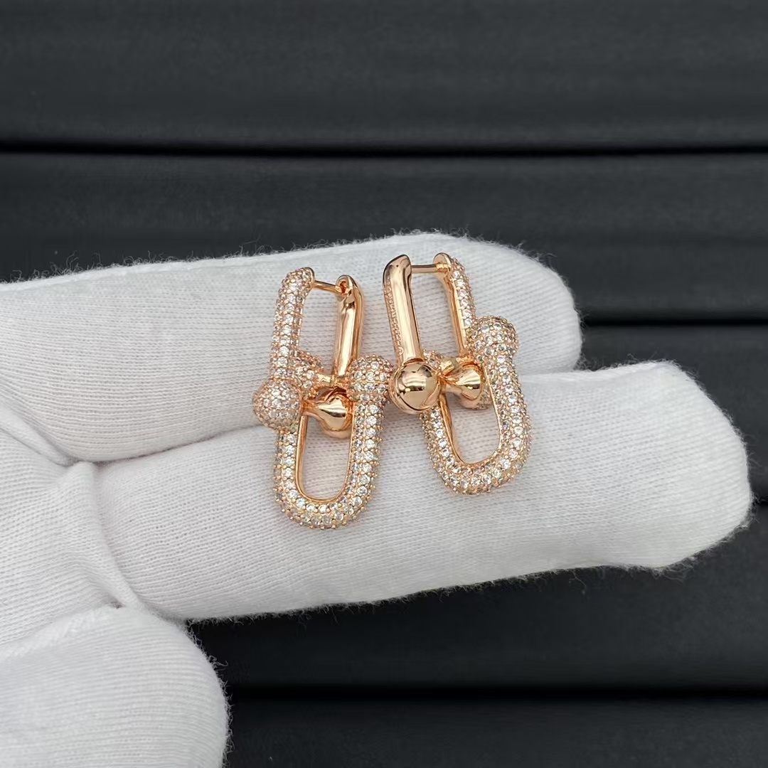 Replica Tiffany HardWear Large Link Earrings
