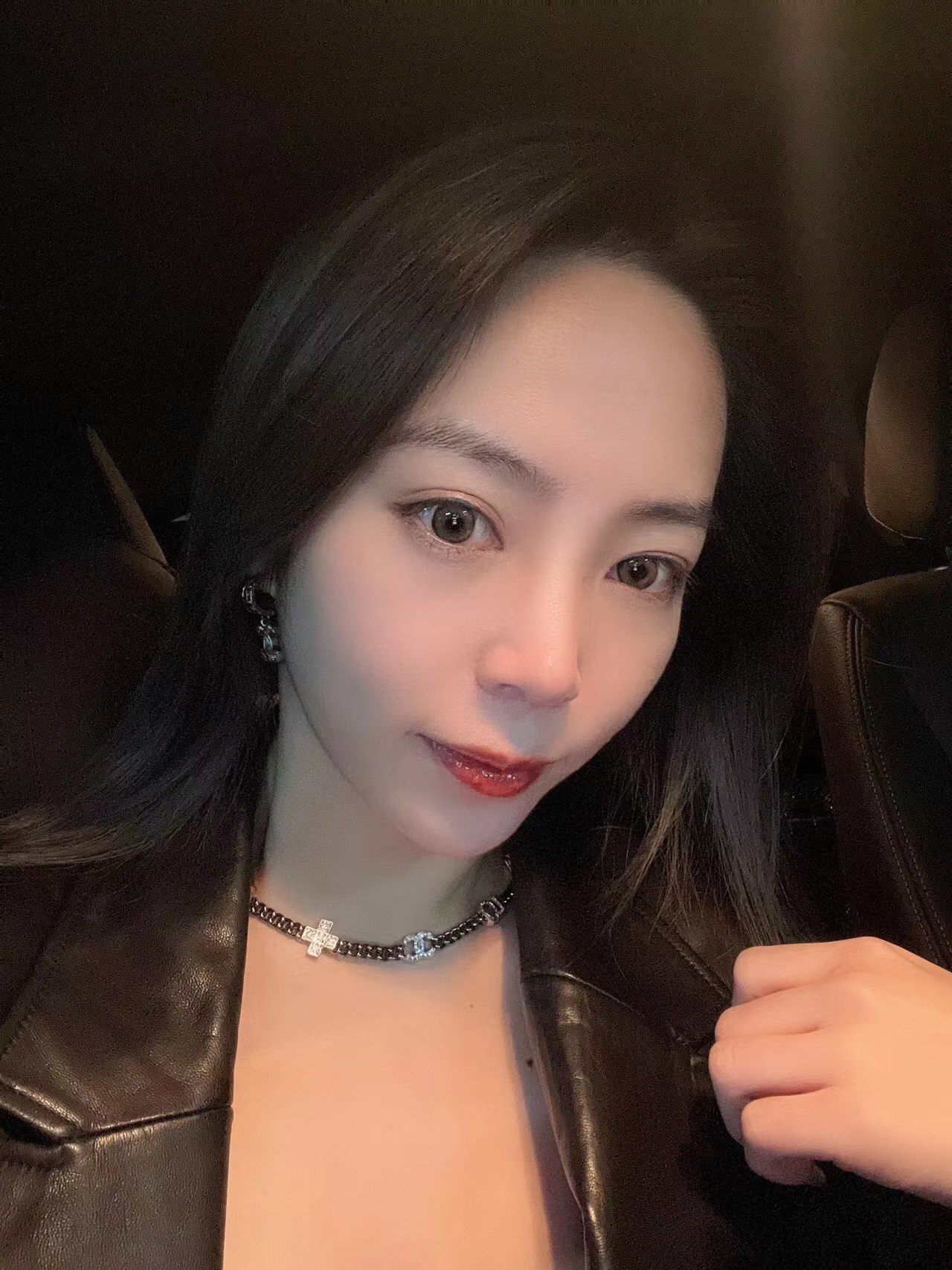Replica Chanel Black Cuban Chain Choker Necklace