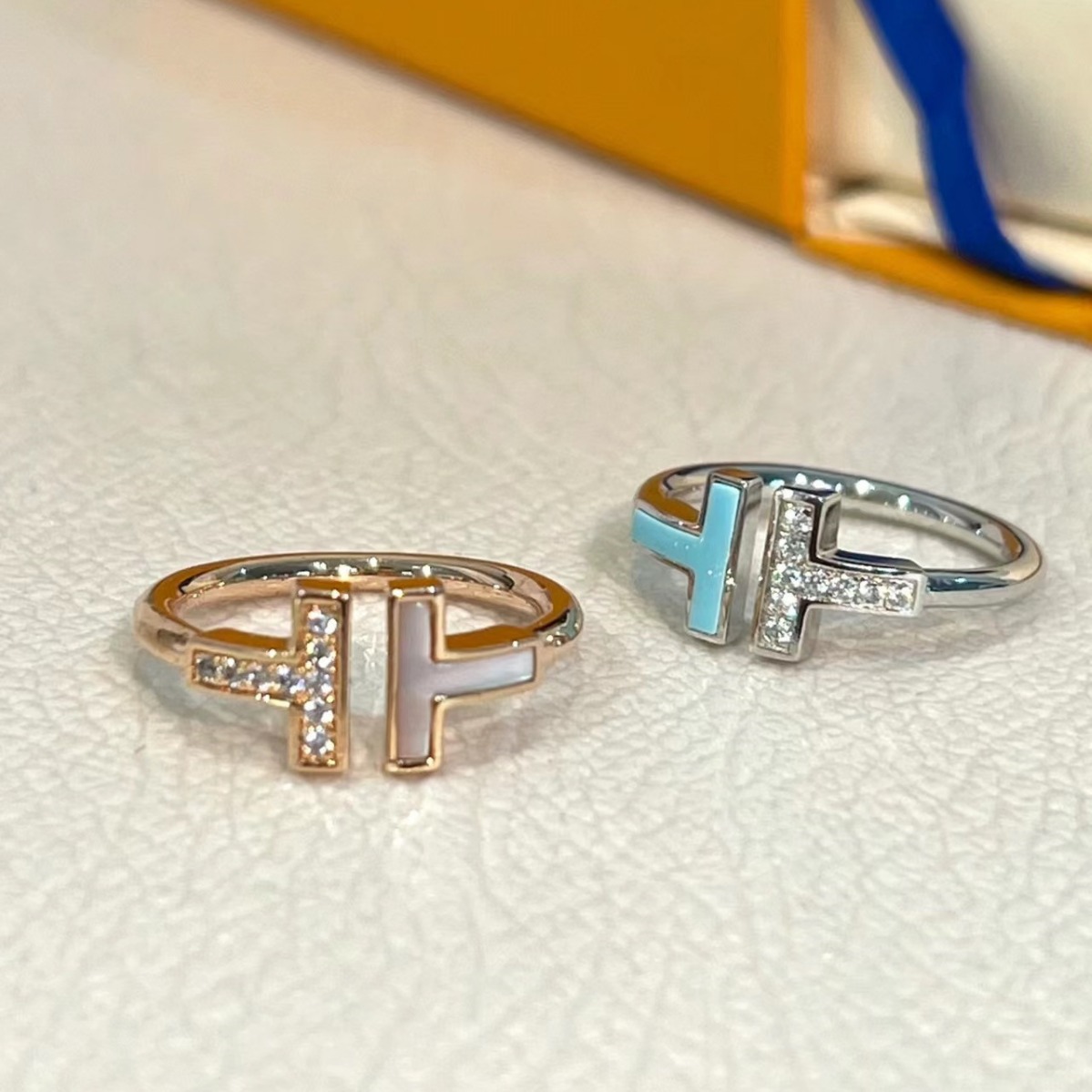 Replica Tiffany Double T Ring