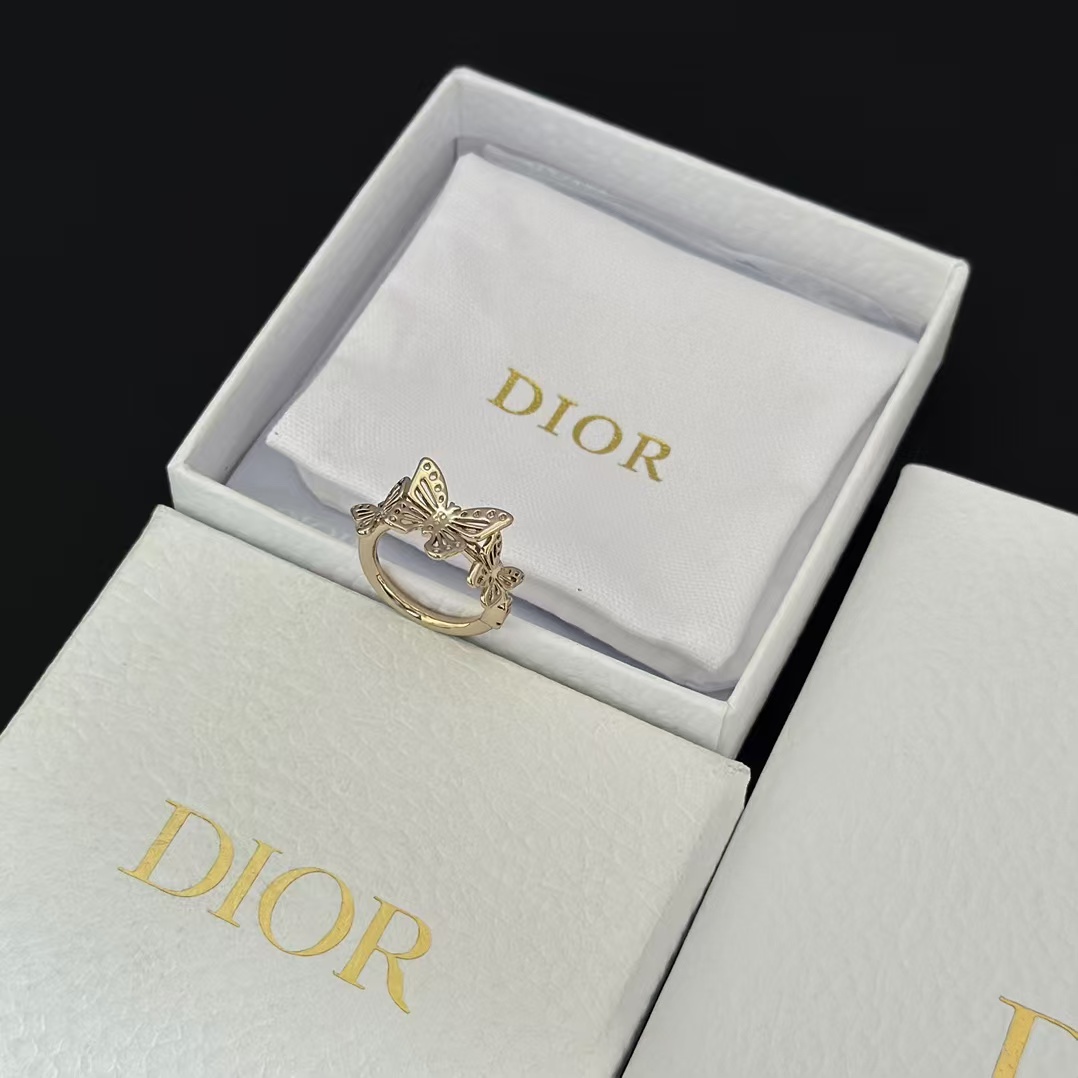 Replica Dior Three Butterfly Ring