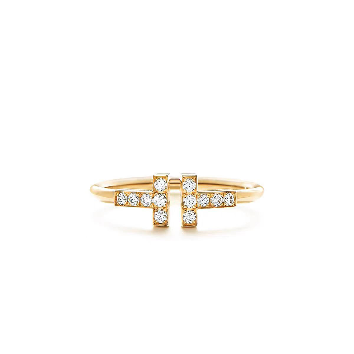 Replica Tiffany Doube T Rings