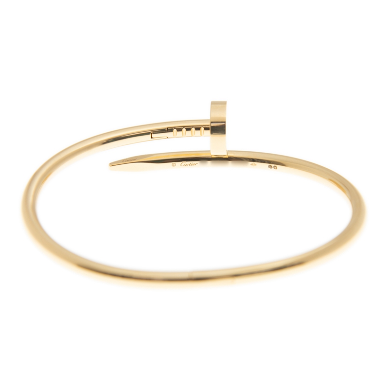 Replica NEW CARTIER JUSTE UN CLOU BRACELET B6048215 18kt YELLOW GOLD Super