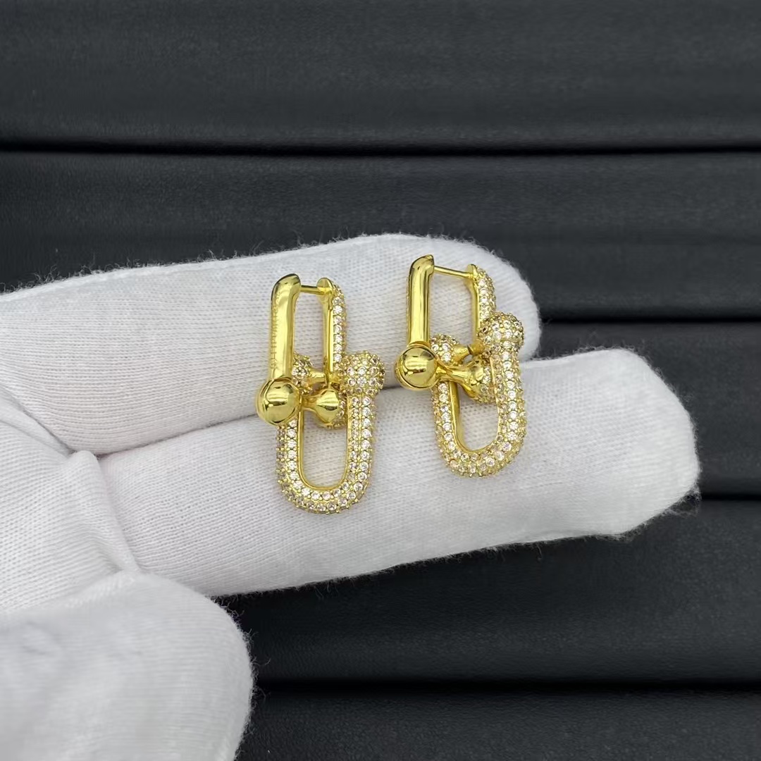 Replica Tiffany HardWear Large Link Earrings