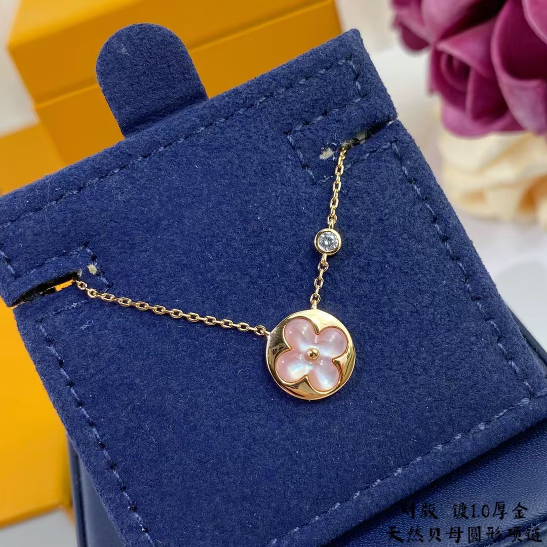 Replica Louis Vuitton Color Blossom Sun Pendant Necklaces