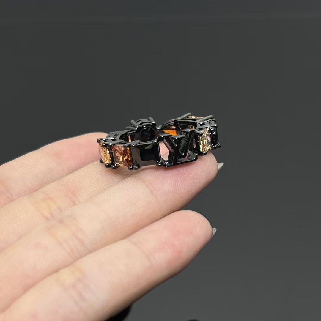 Replica Louis Vuitton Darth Vader Black Ring for Men