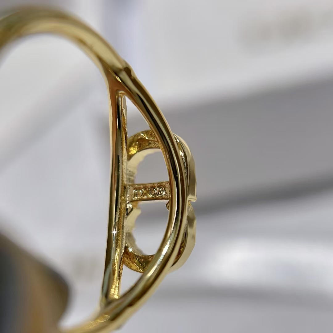 Replica Dior CD Paved Diamond Ring
