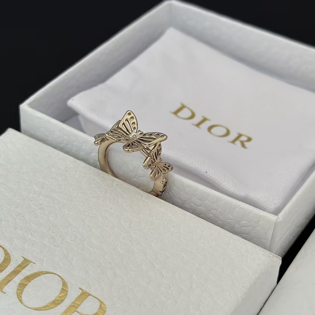 Replica Dior Three Butterfly Ring