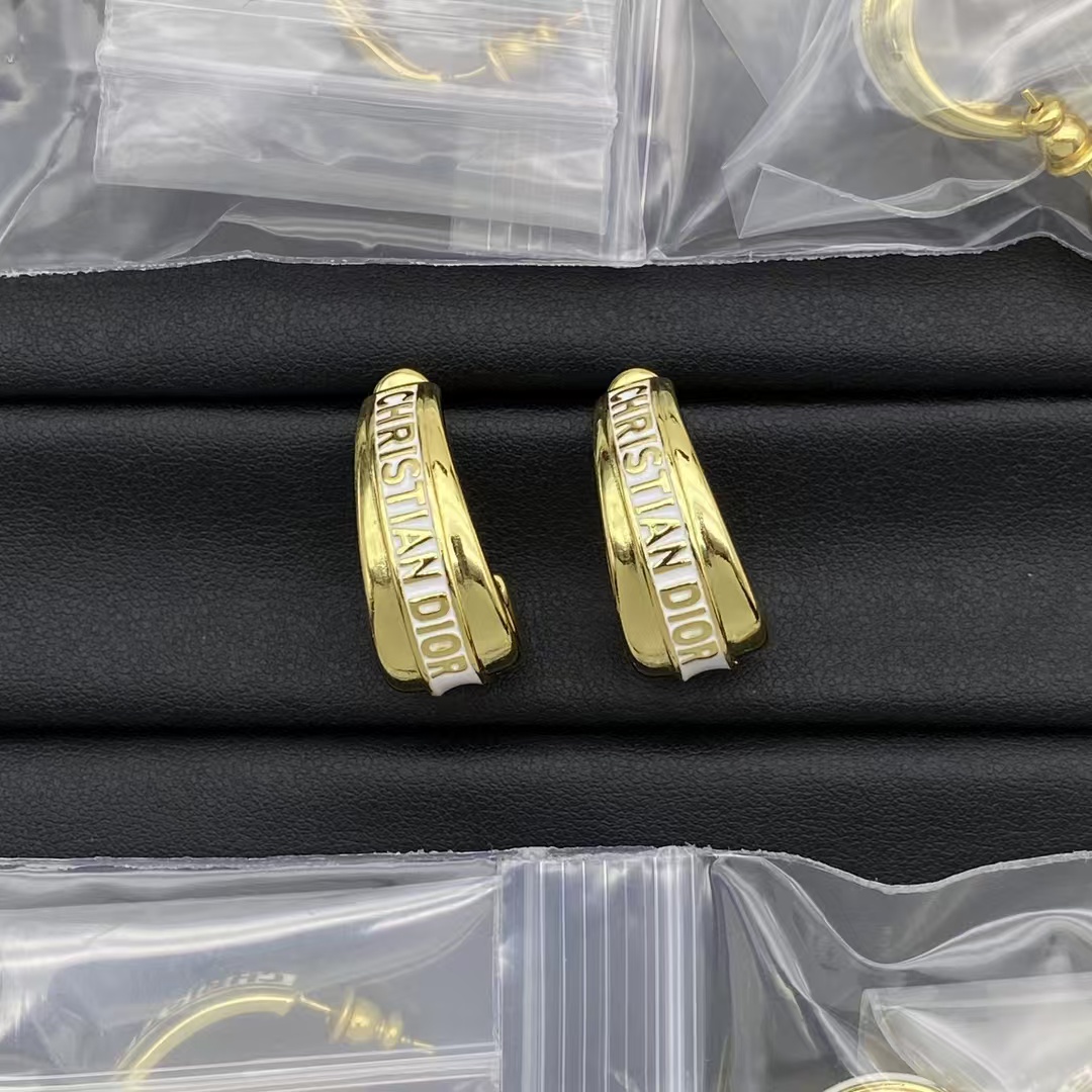 Replica Christian Dior Hoop Earrings