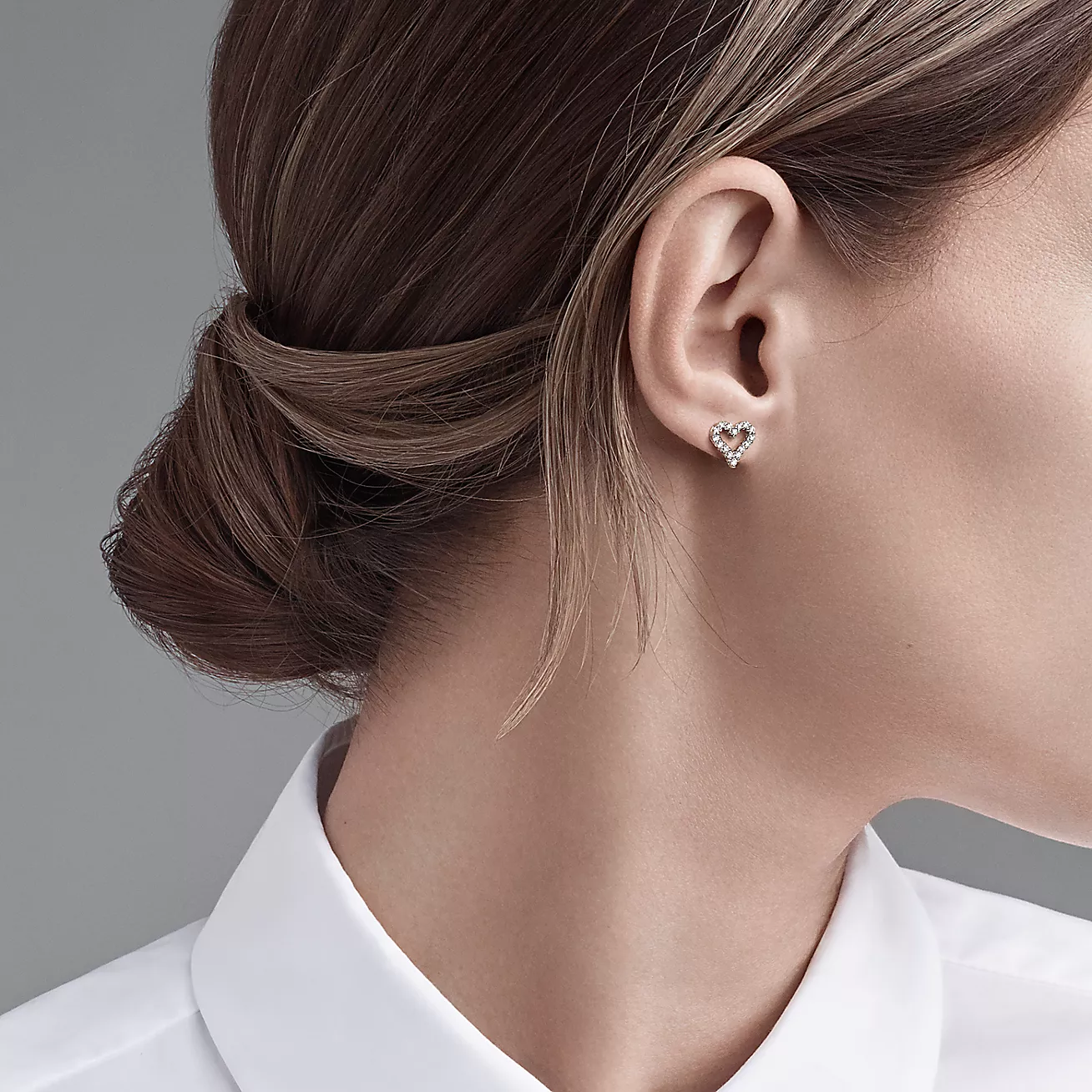 Replica Tiffany Heart Earrings