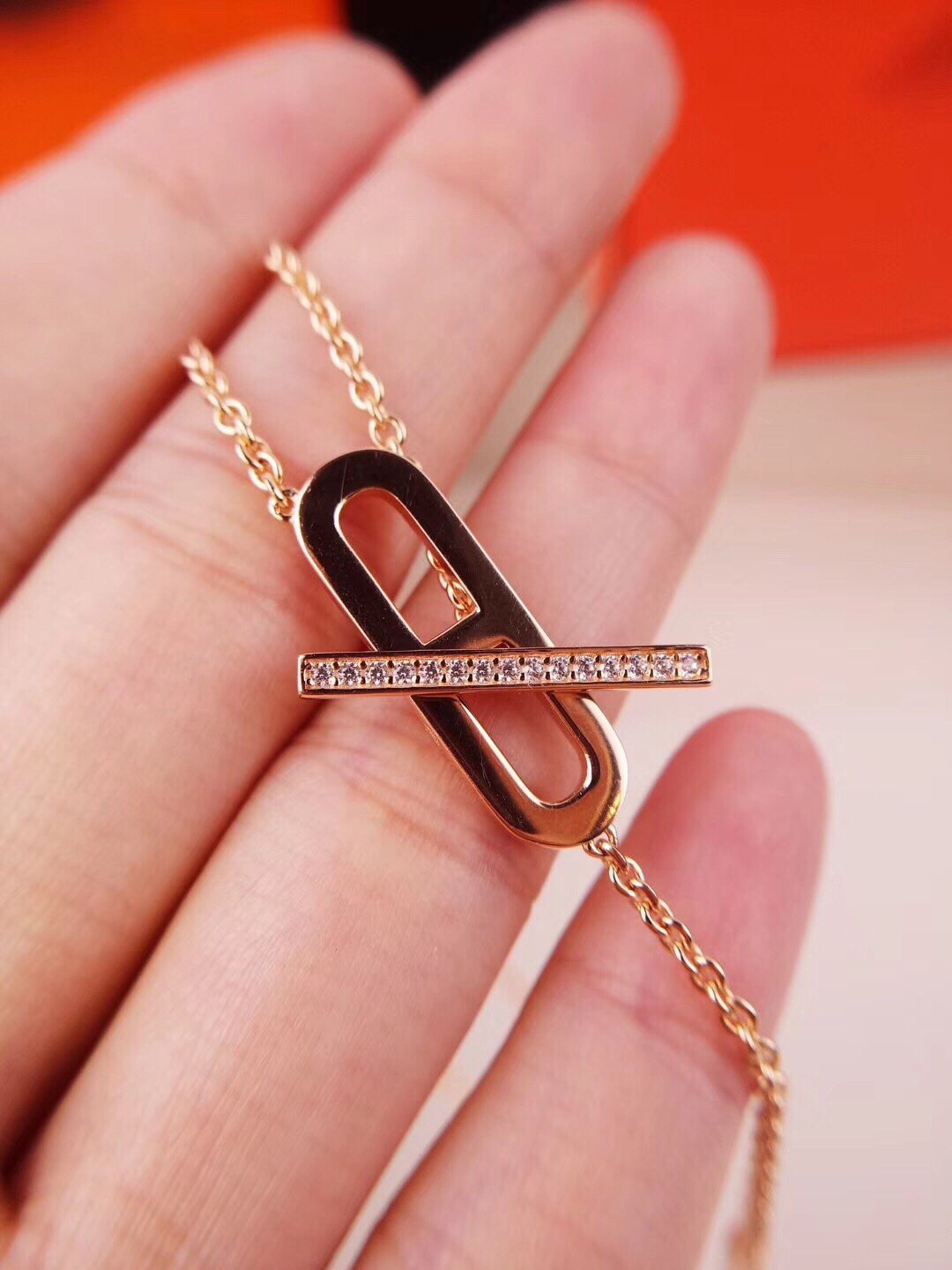 Replica Hermes Hot Sale Pig Nose Necklace