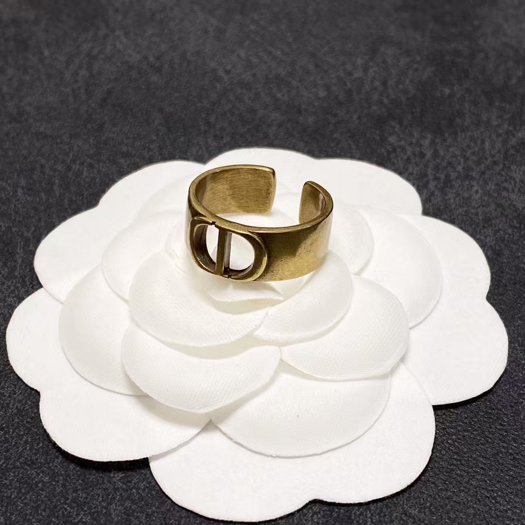 Replica Dior Vintage CD Open Ring
