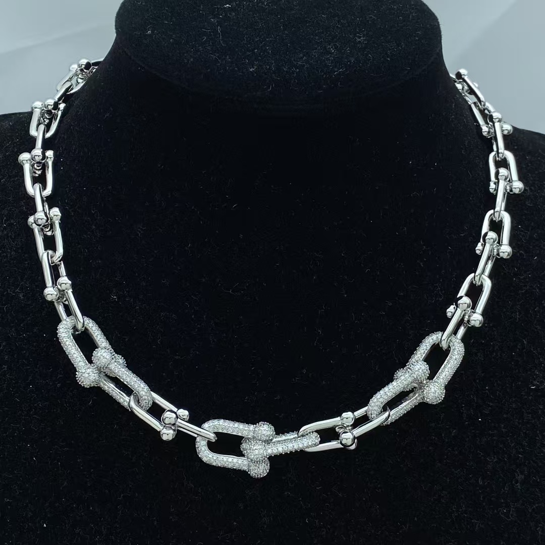 Replica Tiffany HardWear Graduated Link Necklace
