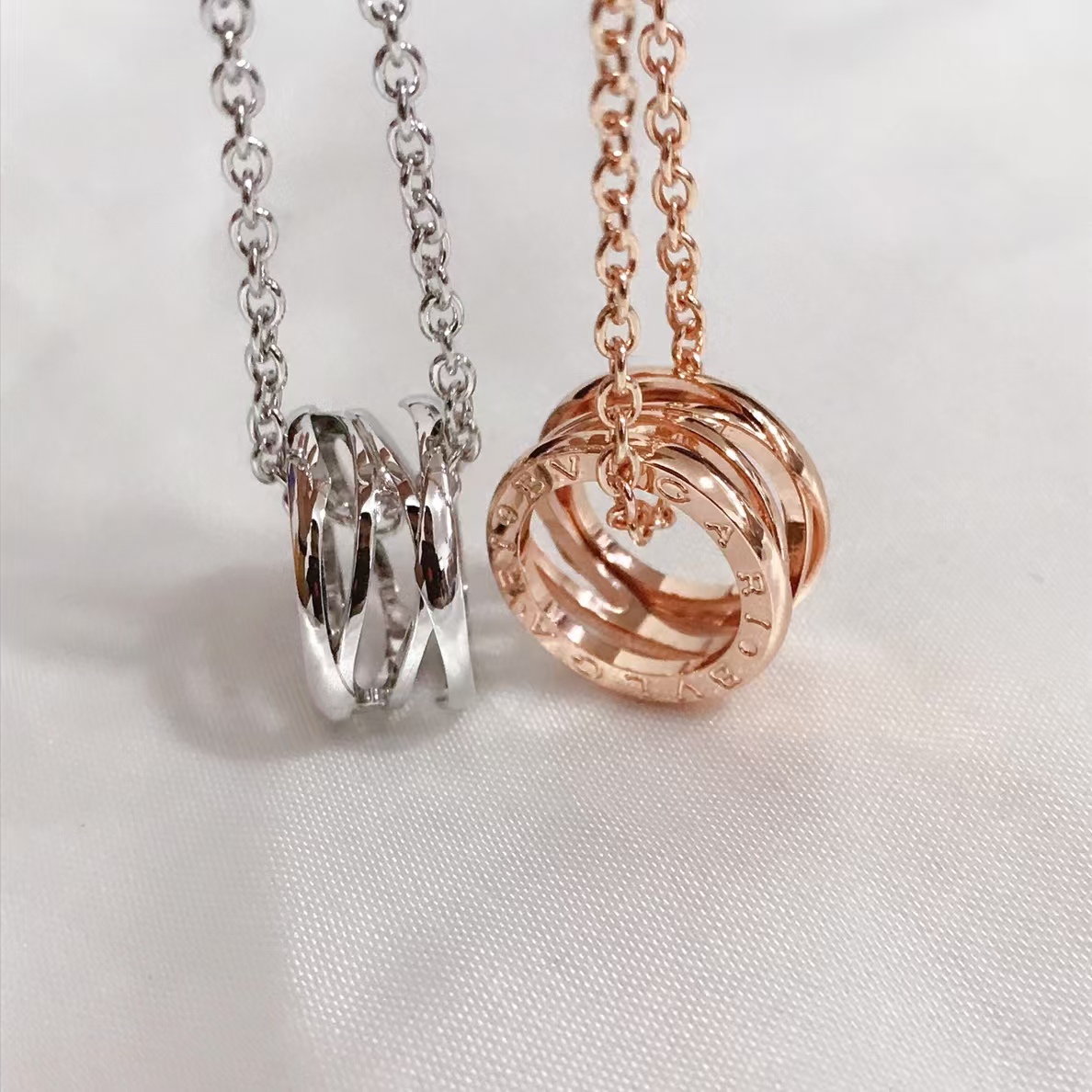 Replica Bvlgari B.zero1 Necklace - Hollow