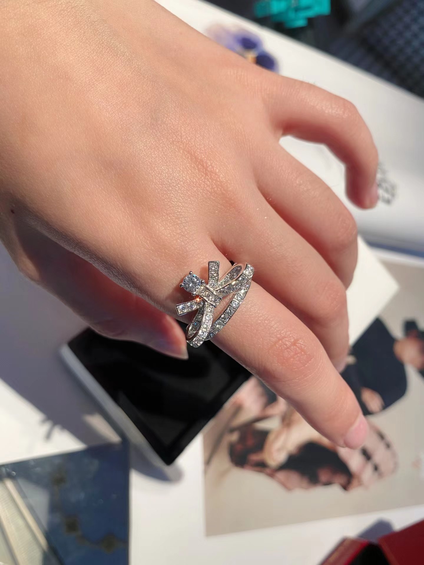 Replica Chanel Ruban Bow Ring