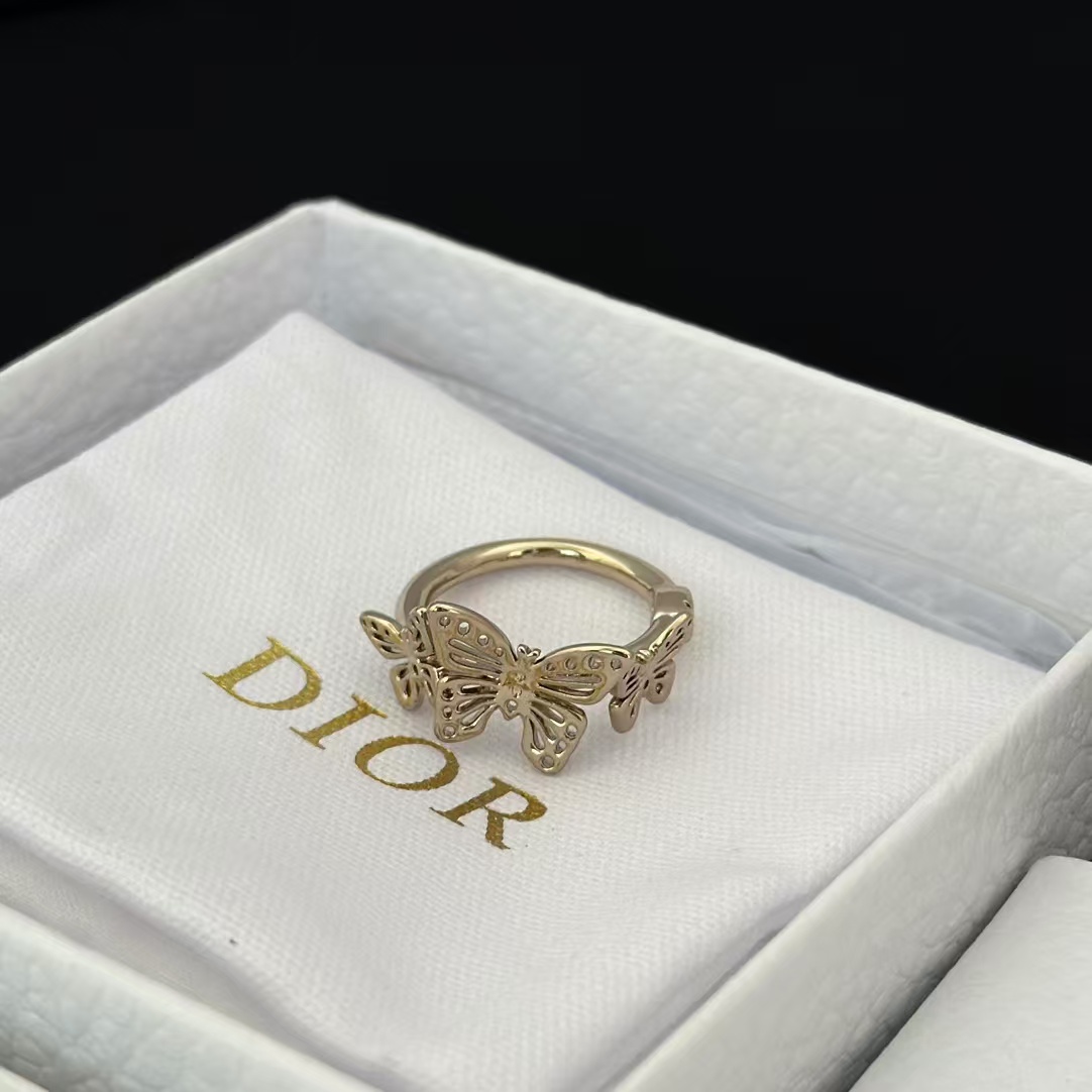 Replica Dior Three Butterfly Ring