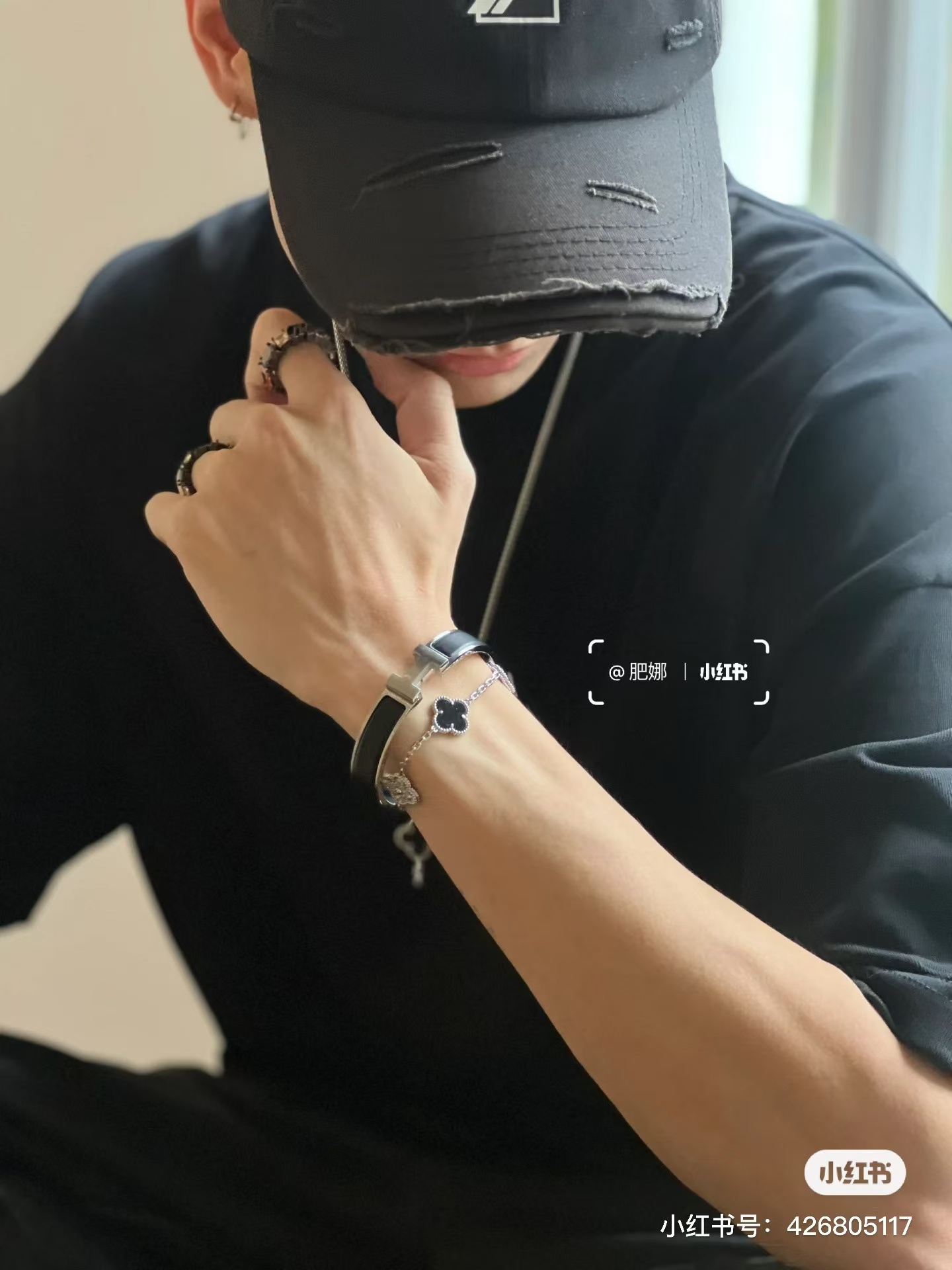 Replica Hermes Bermes Darth Vader Bracelet
