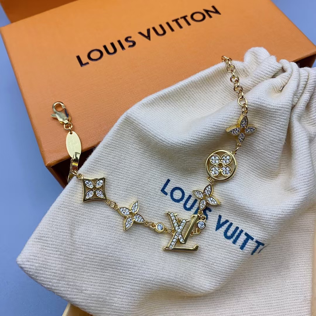 Replica Louis Vuitton LV Letters Bracelet