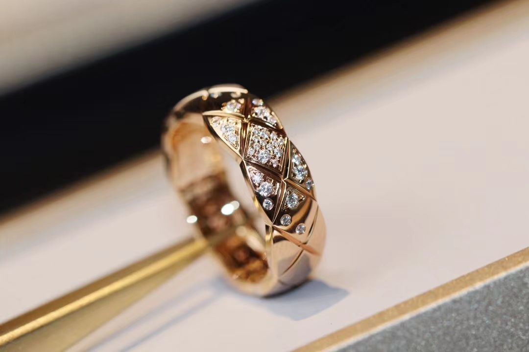 Replica Chanel Rose Gold Coco Crush Ring