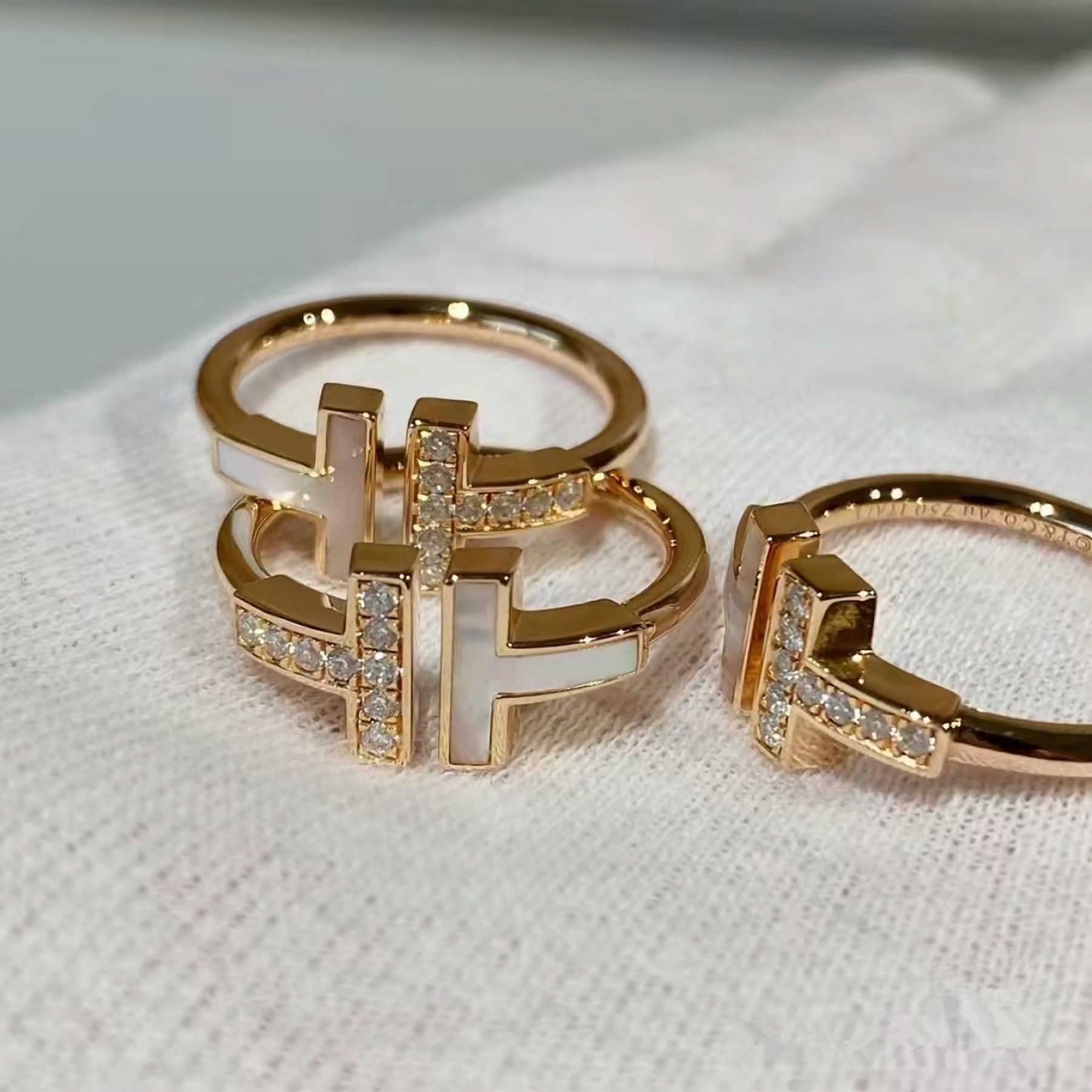 Replica Tiffany Double T Ring