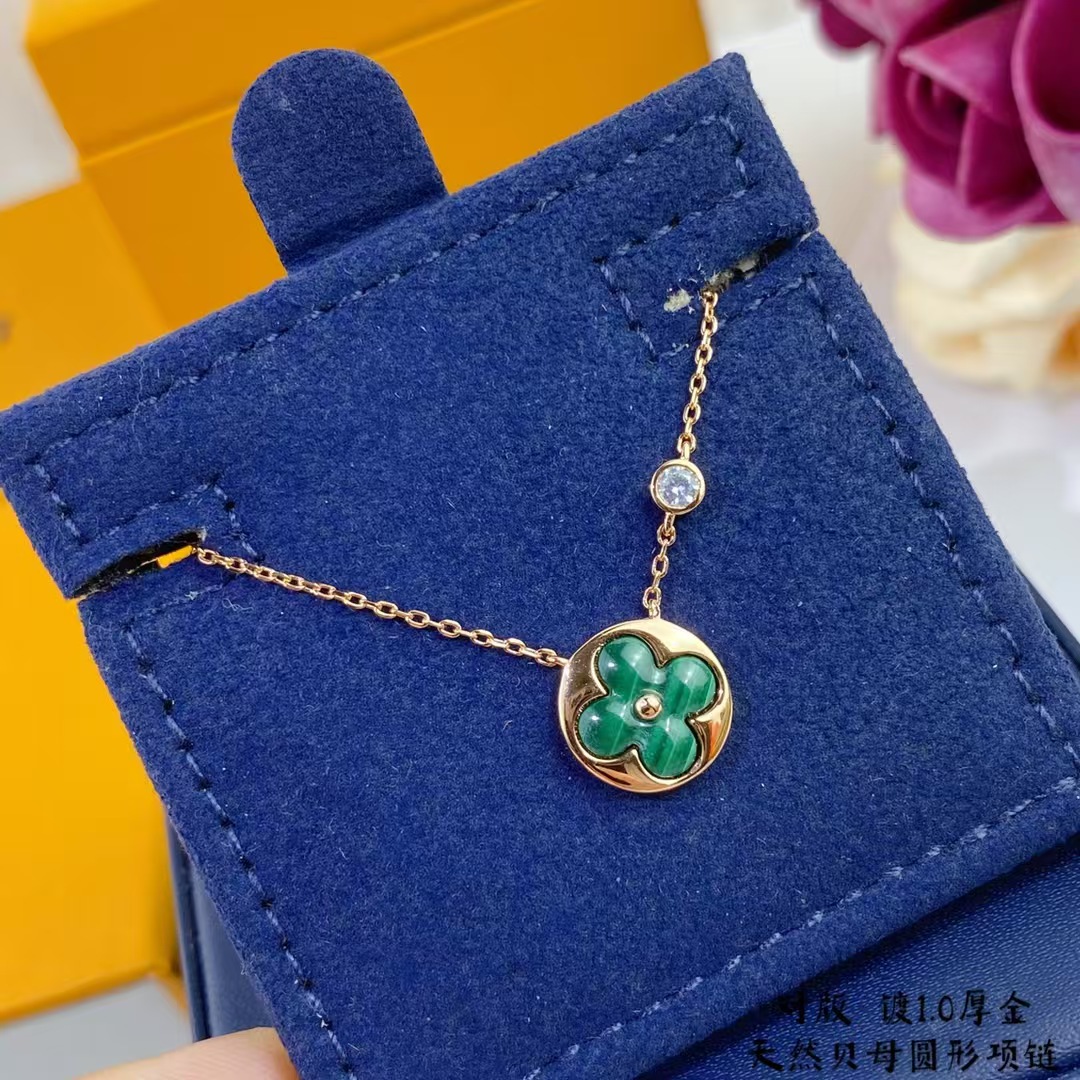Replica Louis Vuitton Color Blossom Sun Pendant Necklaces