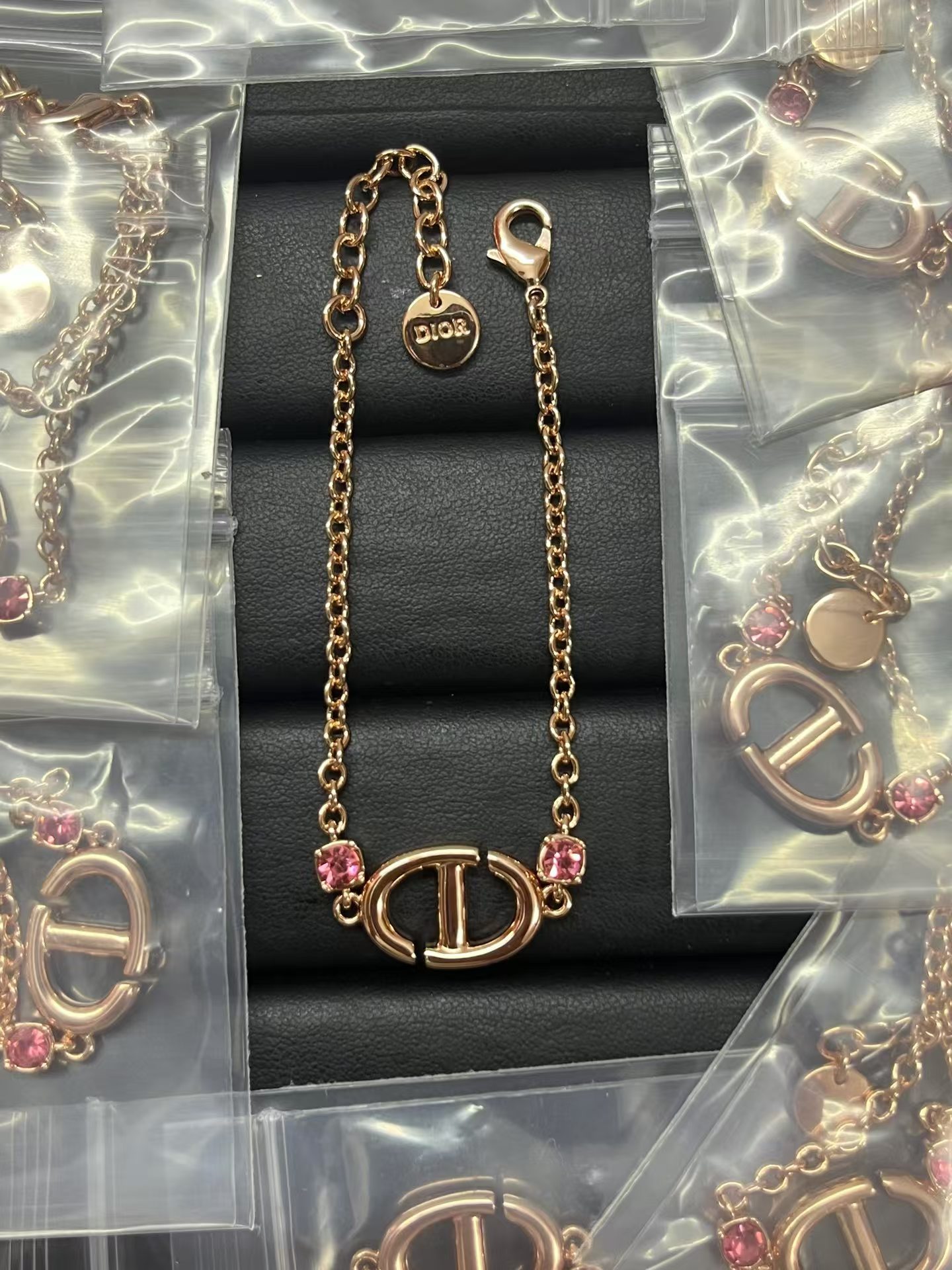 Replica Dior CD Navy Bracelet